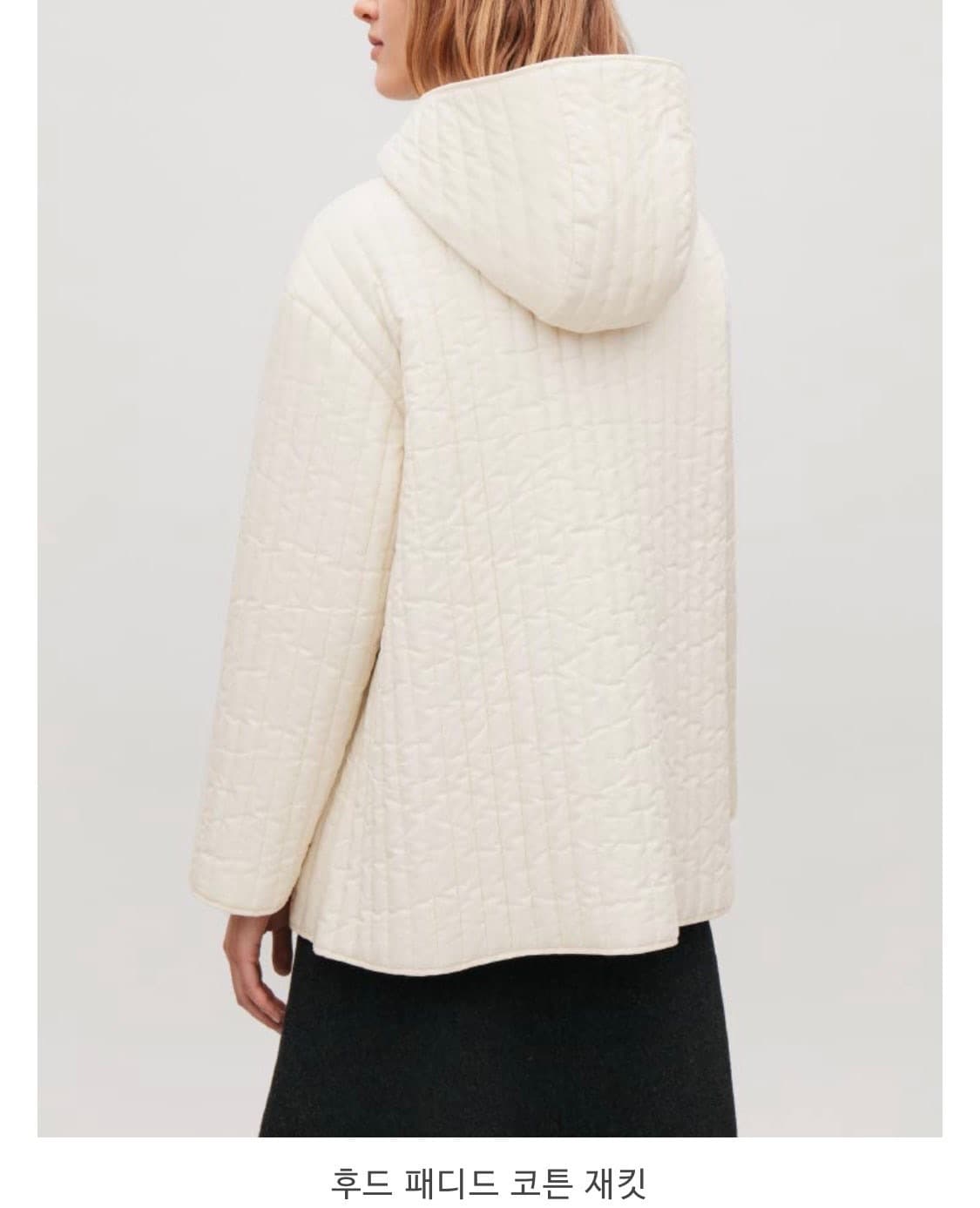 코스 Cos <후드 패디드 코튼 재킷 > s 사이즈 상품이미지7