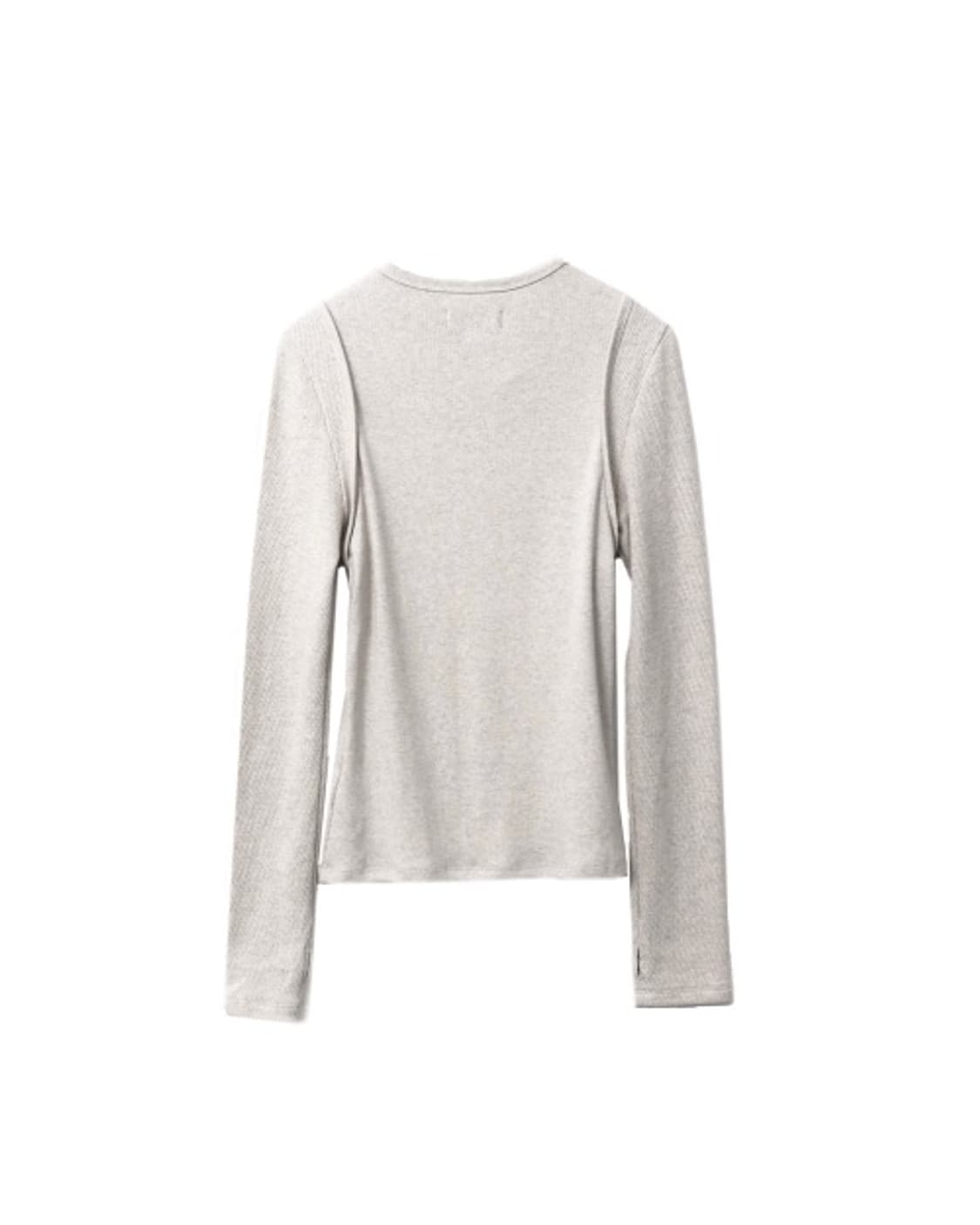 999휴머니티 라인 롱슬리브 V3 (오트밀) 상품이미지2