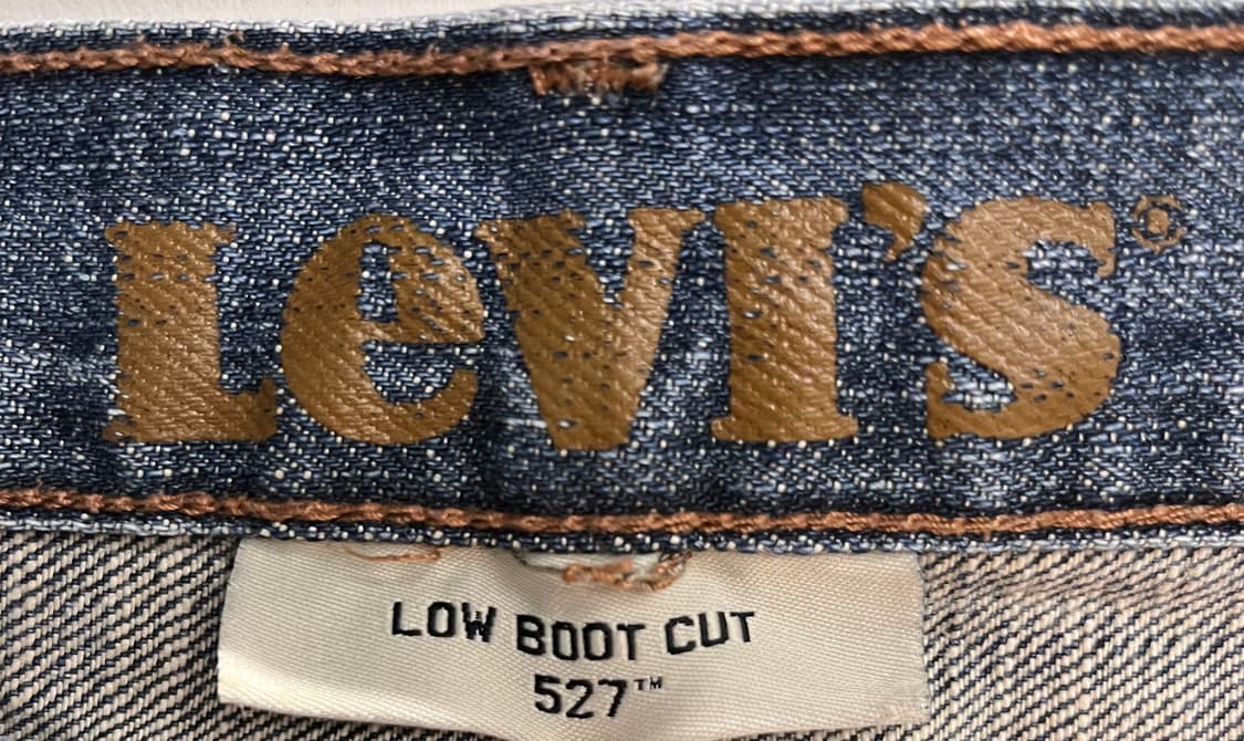 리바이스 527 로우 부츠컷 데님 W32 L32 상품이미지5