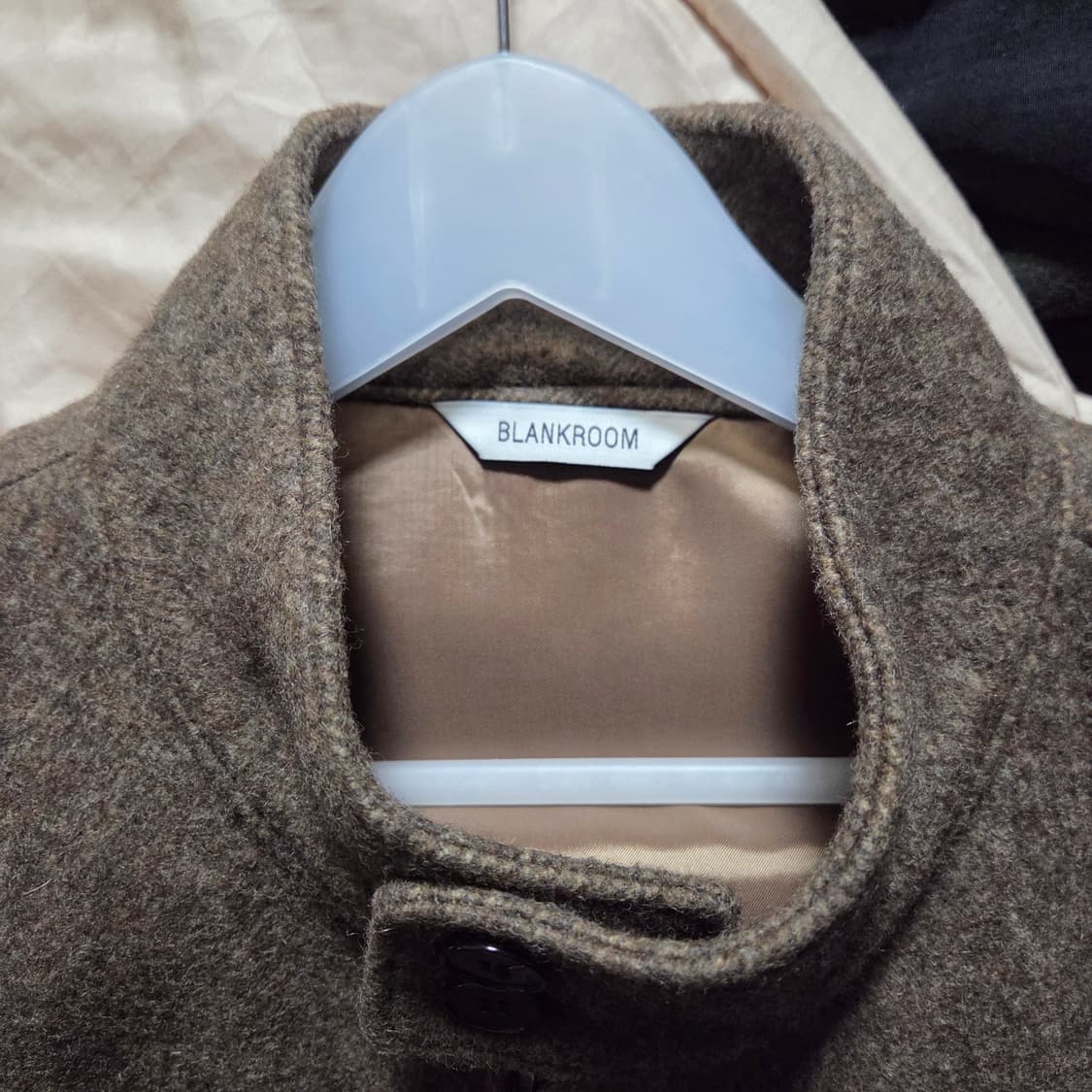 [1] 블랭크룸 해링턴 울 자켓 브라운 / 헤링턴 트위드 블루종 상품이미지4