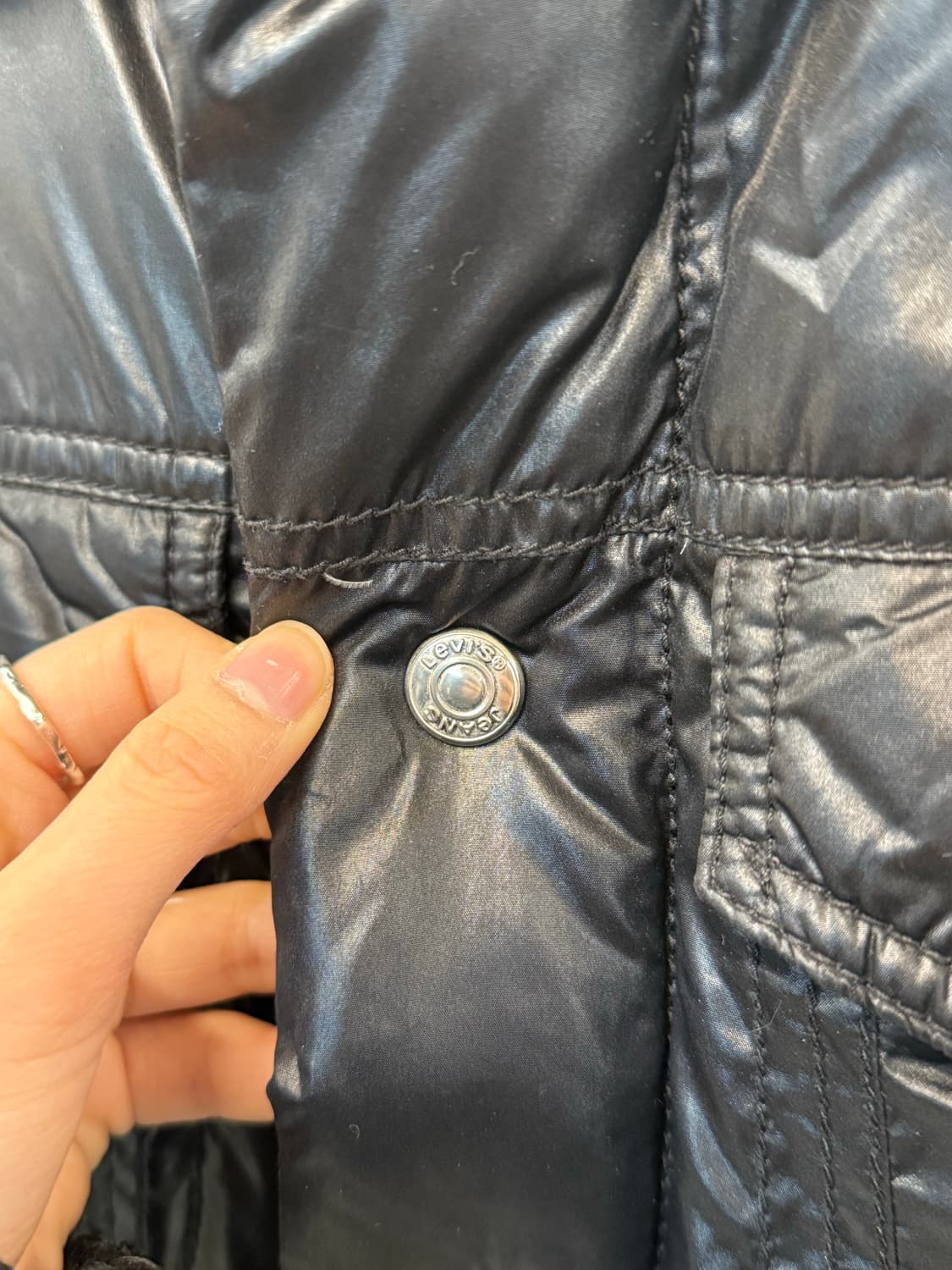 Levi's duck down padded shirt jacket  상품이미지5