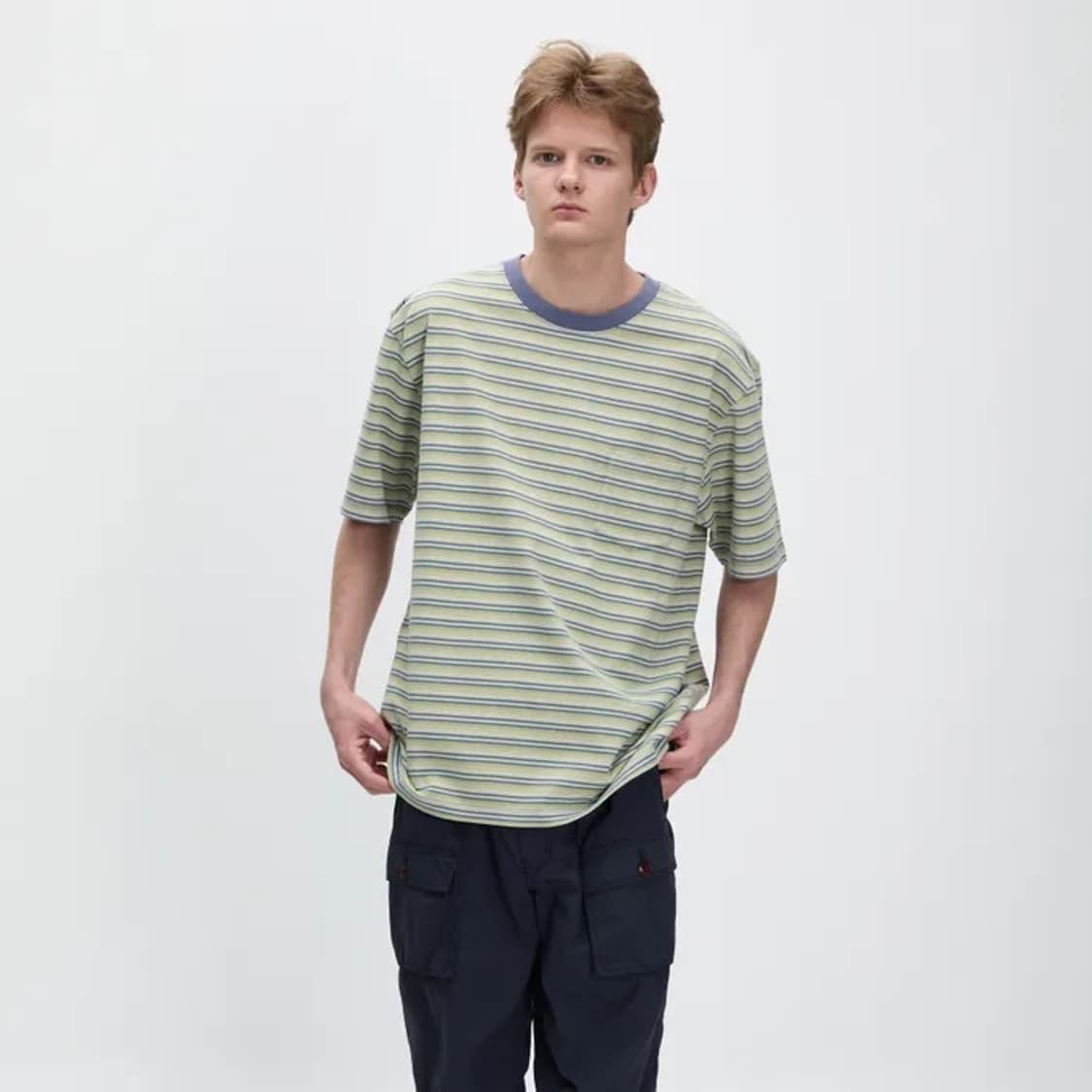 Khakis 보더티 L사이즈 상품이미지1
