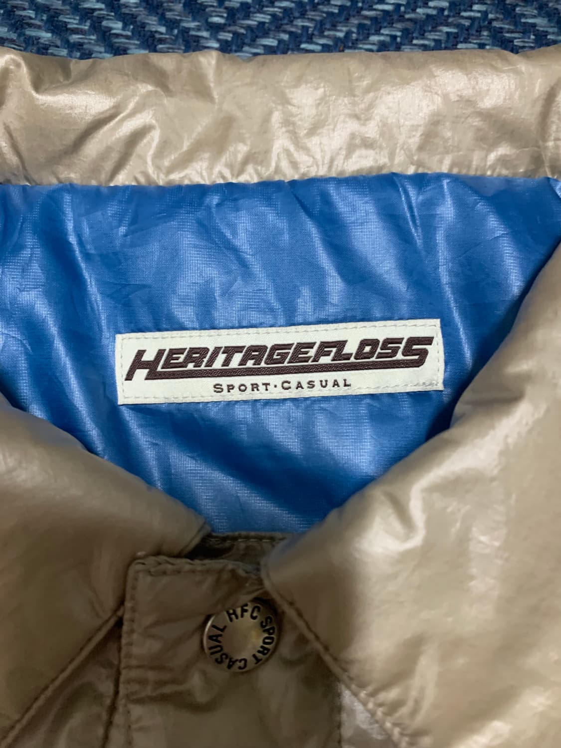 헤리티지플로스 경량 트러커 자켓 s 상품이미지2