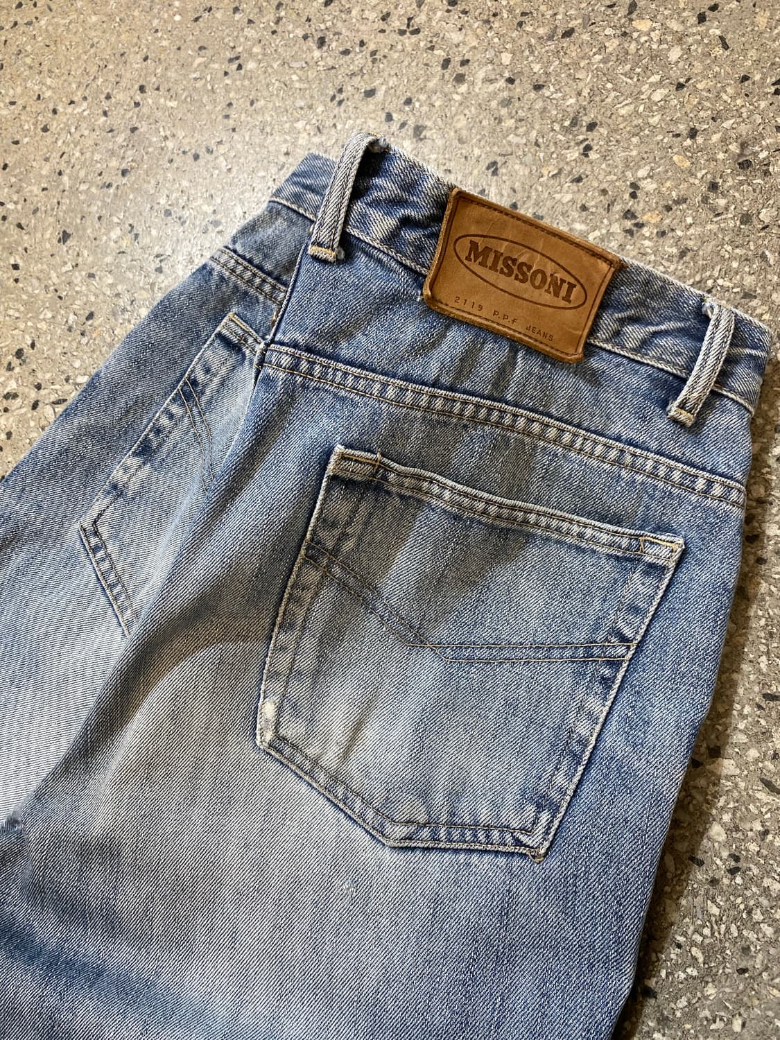 [32] 90s Missoni 미쏘니 레귤러 핏 데님팬츠 상품이미지8