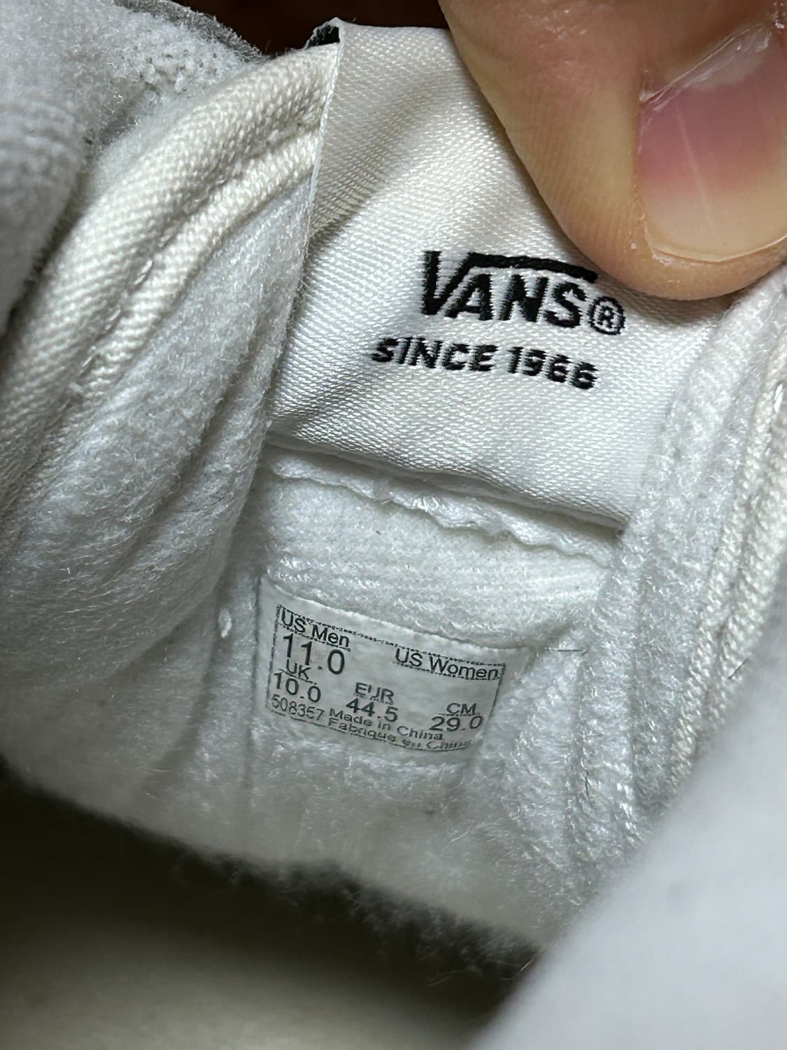 290 반스 하프캡 보드화 상품이미지5