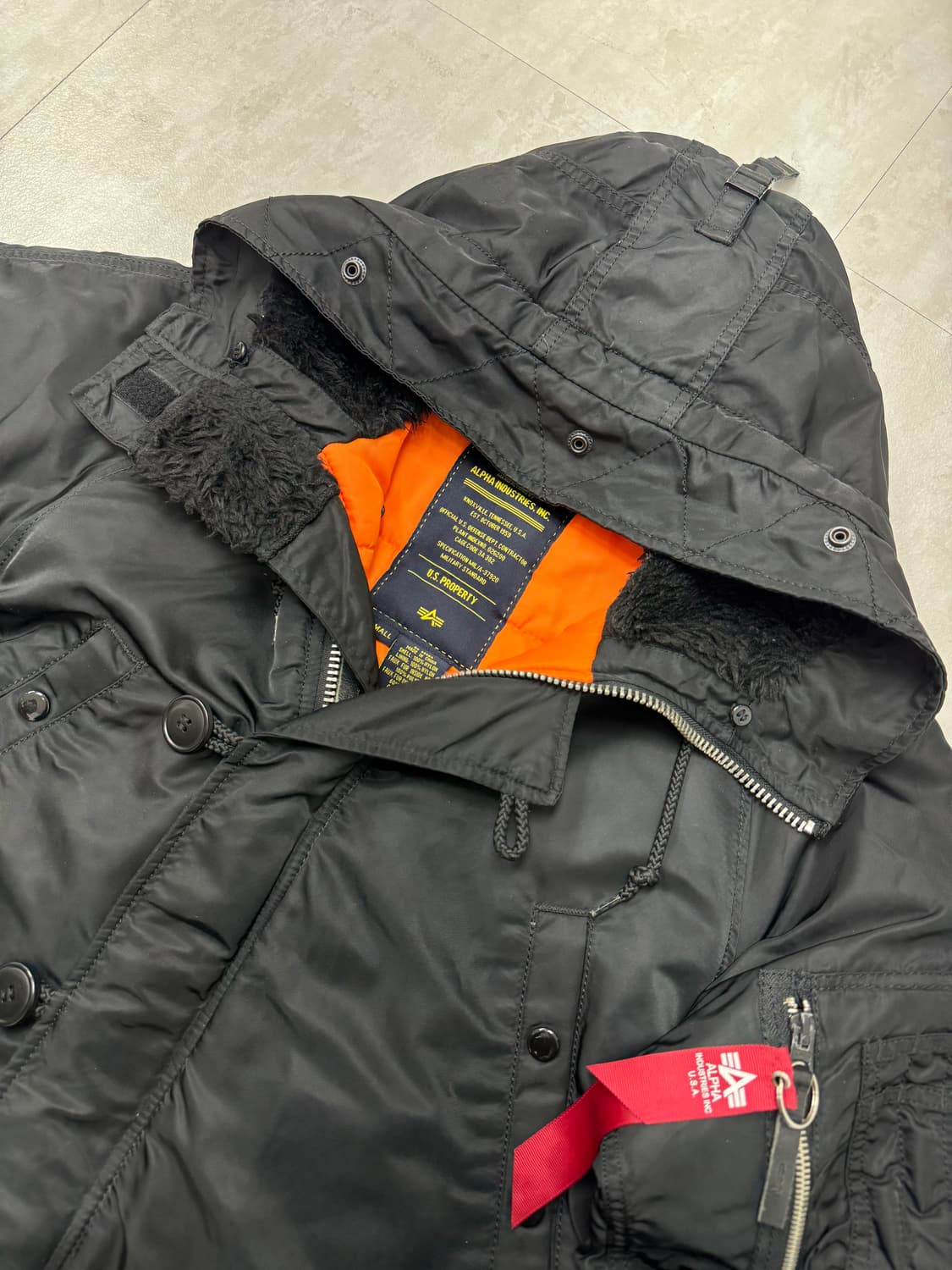 •Alpha Industries N-3B 파카 상품이미지6