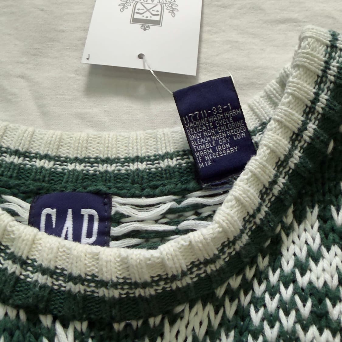 올드 갭 노르딕 니트 상품이미지5