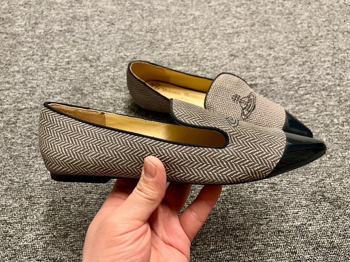 [240] 비비안웨스트우드 헤링본 로퍼  상품이미지4