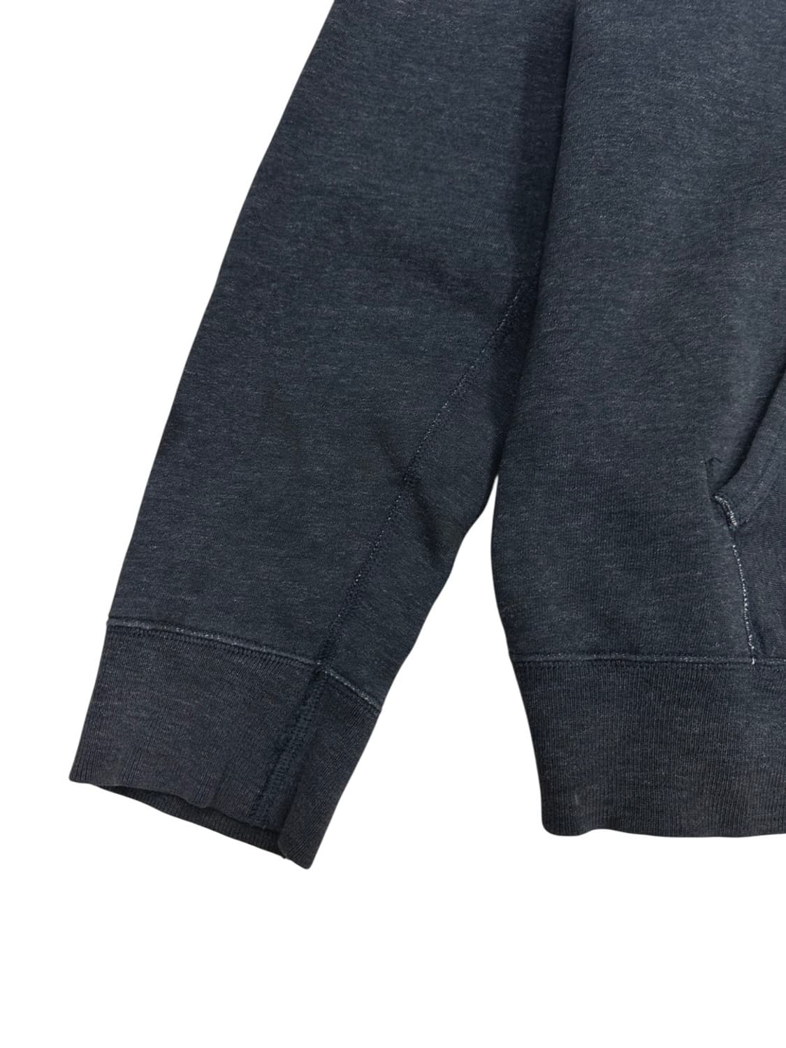폴로 빈티지스타일 후드집업 차콜 (XL~2XL) 상품이미지7