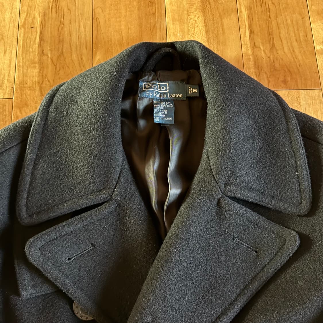 폴로 아카데미 피코트 블랙 M 상품이미지2