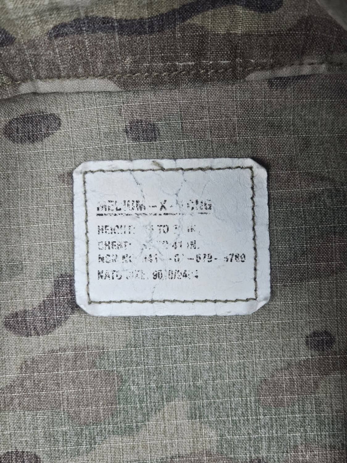 USA ARMY 오리지널 OCP 컴뱃 전투복 ( M ) / 10526 상품이미지8