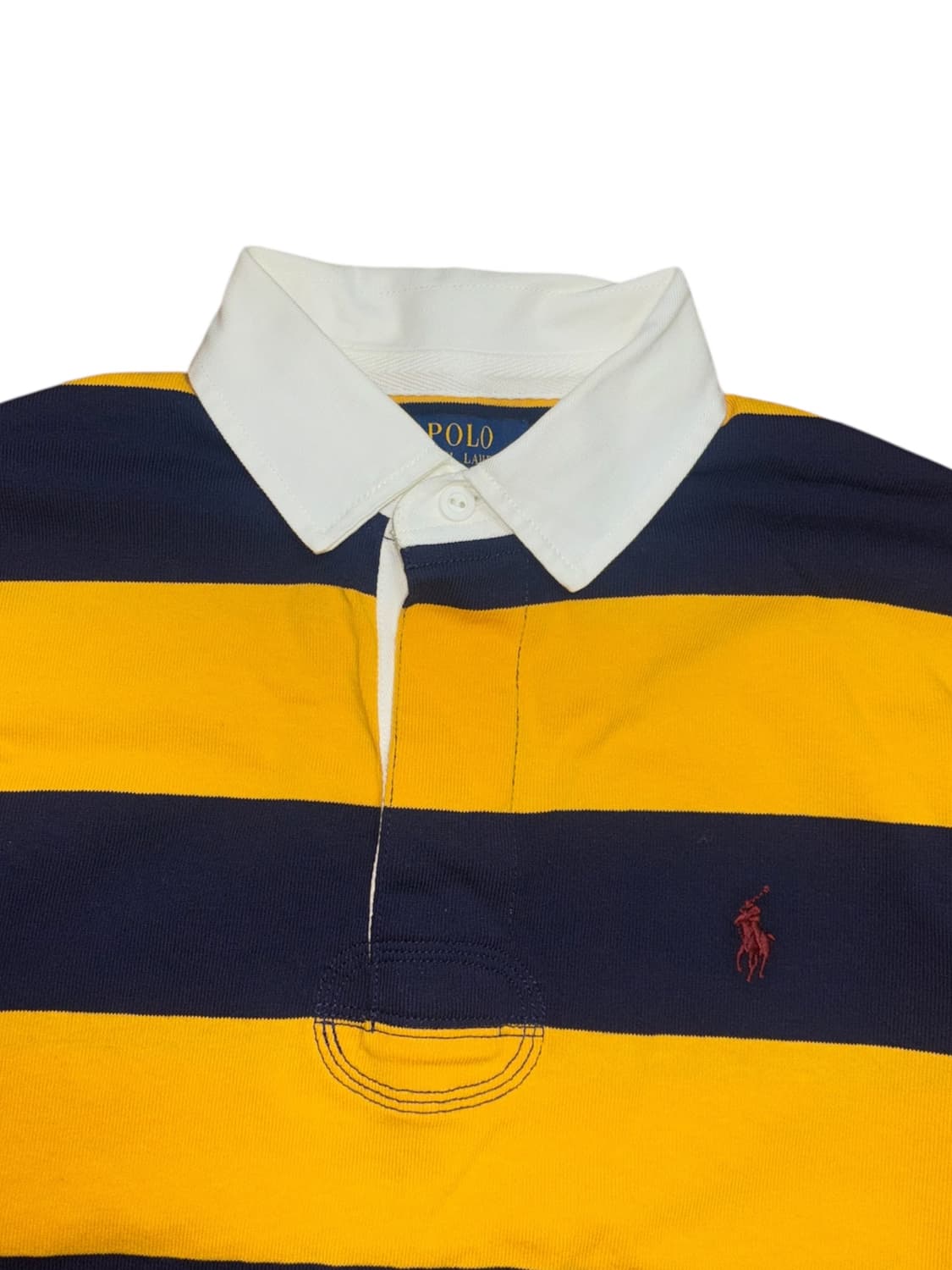 폴로 랄프로렌 스트라이프 럭비티 (큐알인증o)  상품이미지3