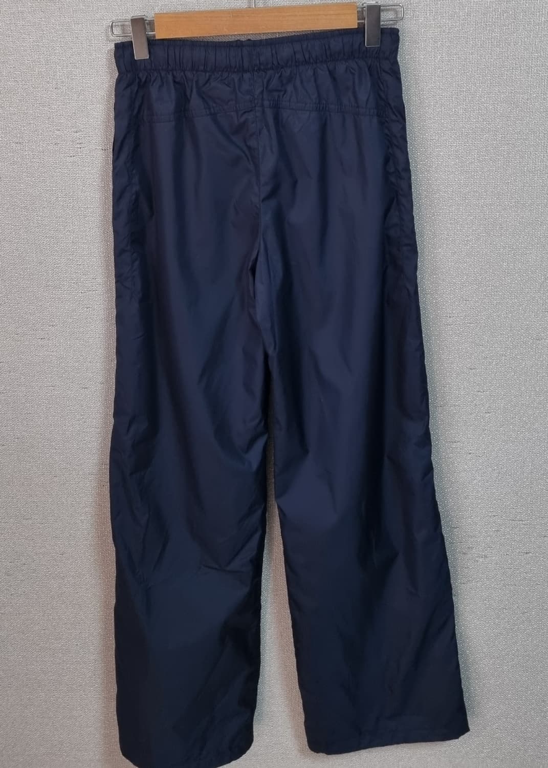 실측 S (55) 나이키 다크네이비 트레이닝 우븐팬츠 상품이미지2