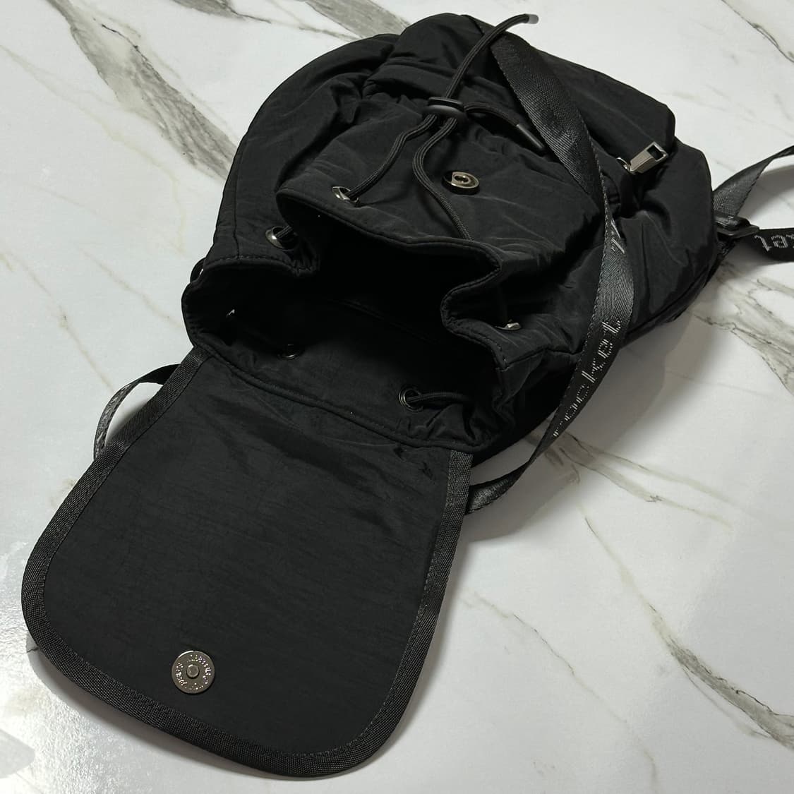 (택포) 더로켓 백팩 블랙 상품이미지5