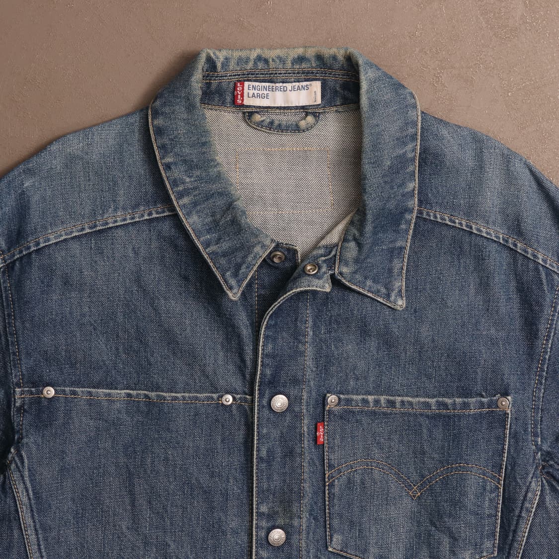 90's 리바이스 엔지니어드 데님자켓 A1276 상품이미지2