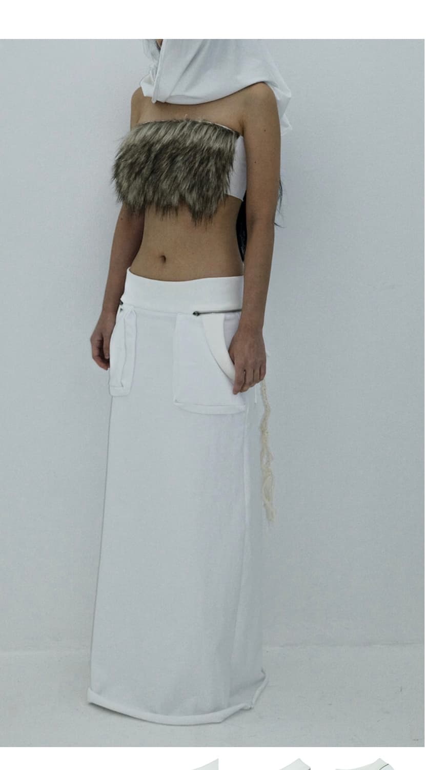 taae Twisted String Maxi Skirt 002 상품이미지3