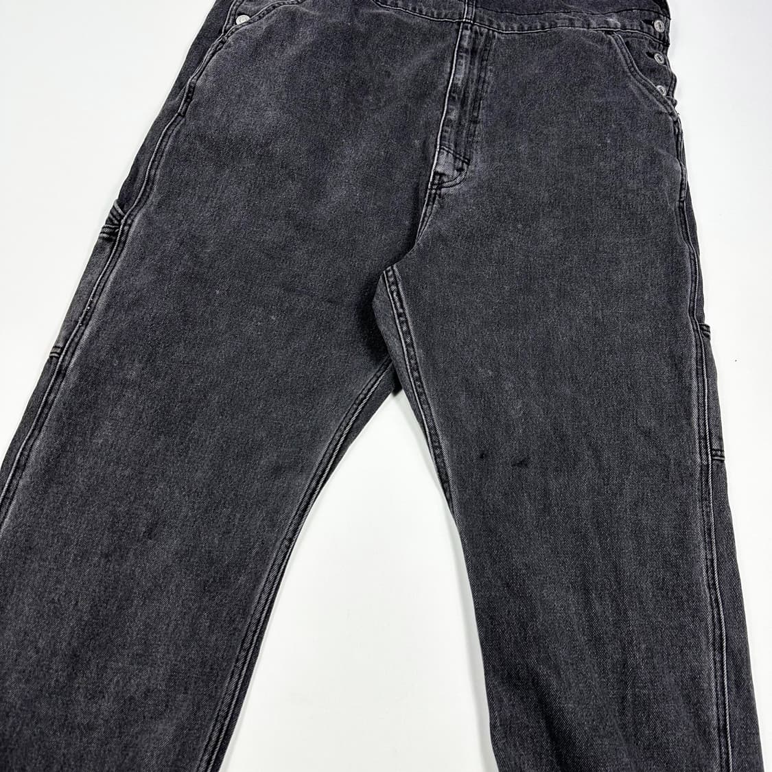 리바이스 오리지널 흑청 오버롤 멜빵바지 (XL) 상품이미지5