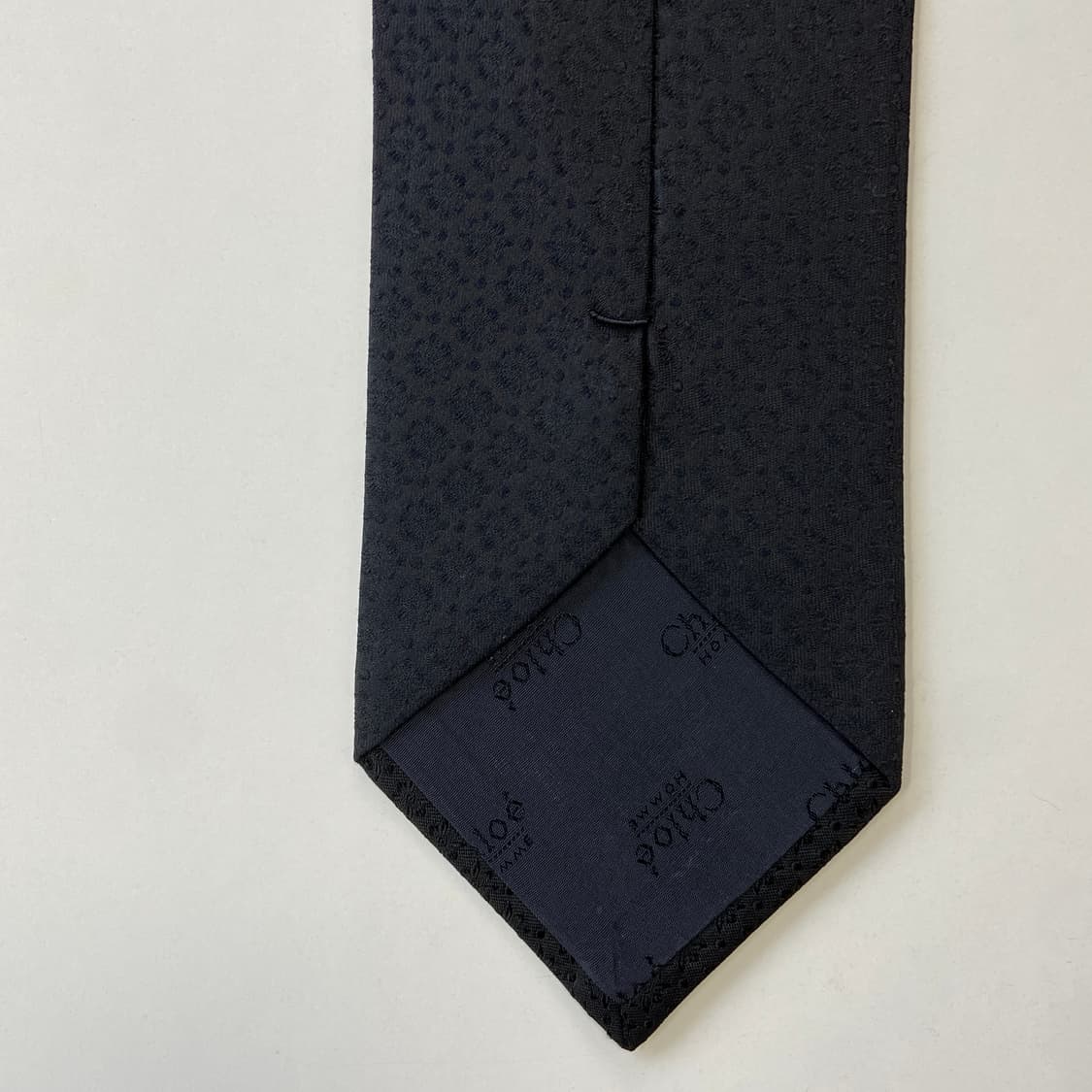 끌로에(chloe) 명품 정품 블랙넥타이 상품이미지7