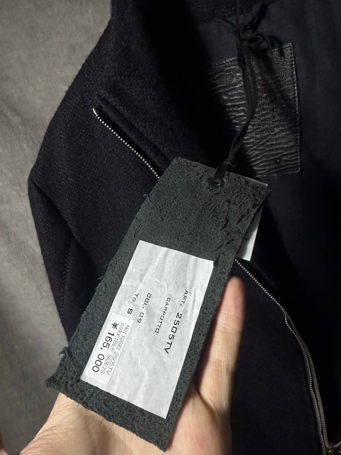 10sei0otto Asymmetric Double Zip Coat  상품이미지6