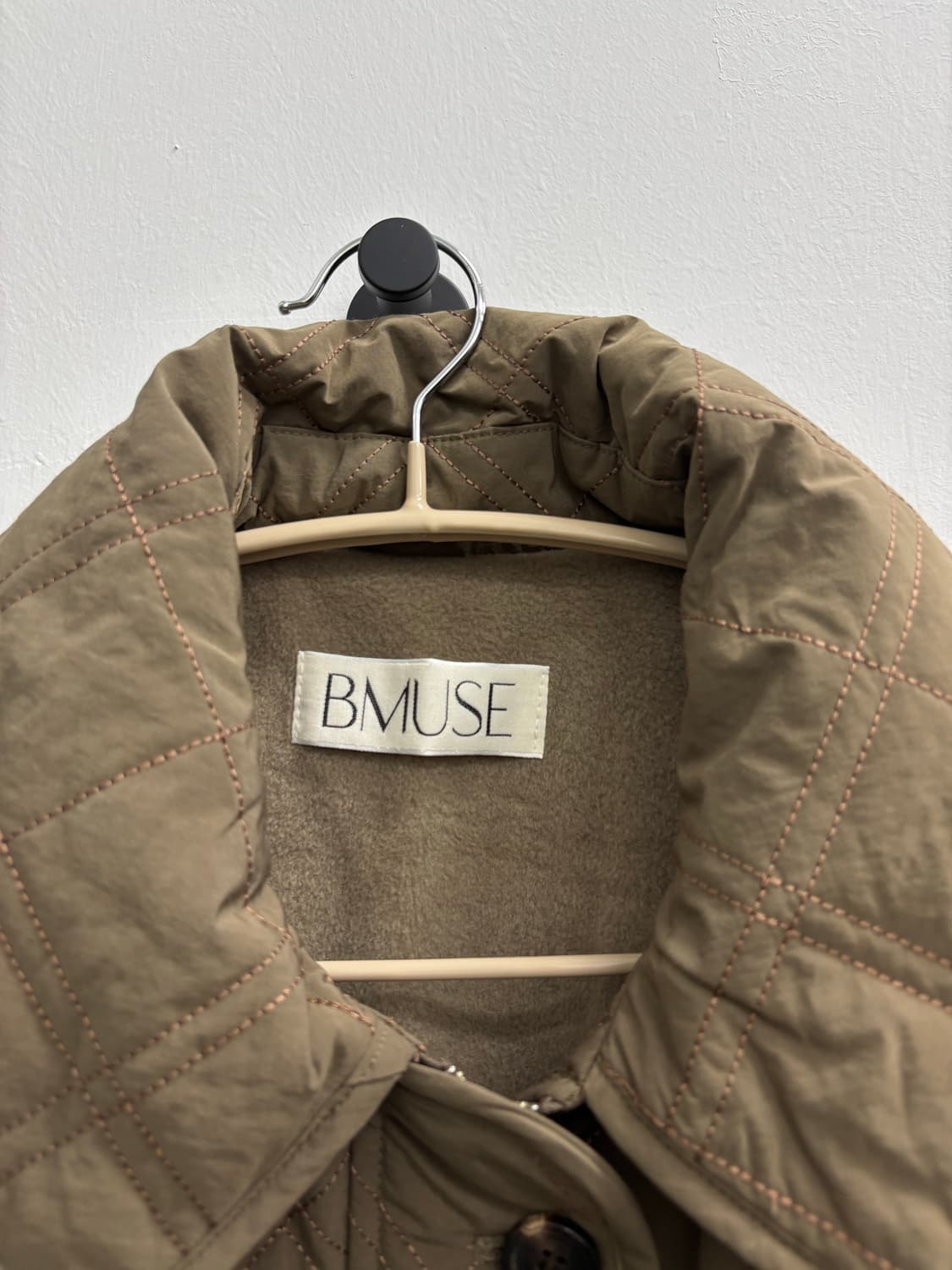 (베스트셀러) BMUSE 비뮤즈 퀼팅 먼트패딩 상품이미지2