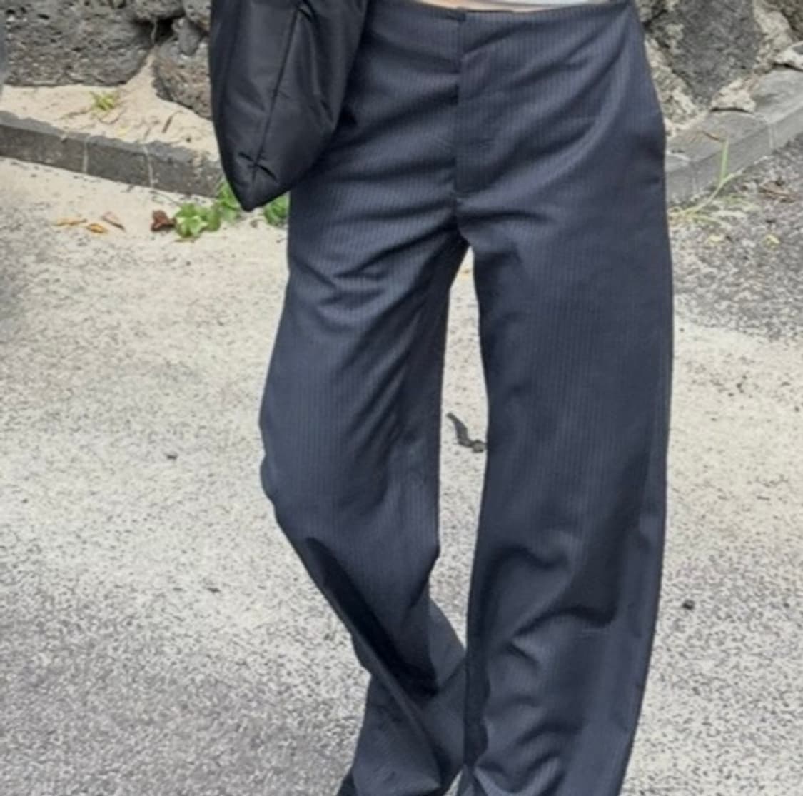 머듈 라운지팬츠 슬랙스 네이비 상품이미지3