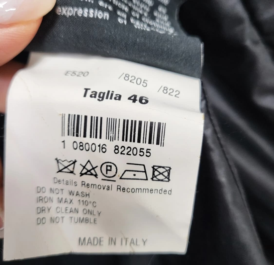 비올란티 블랙 모피 트리밍 코트 ~66 상품이미지9