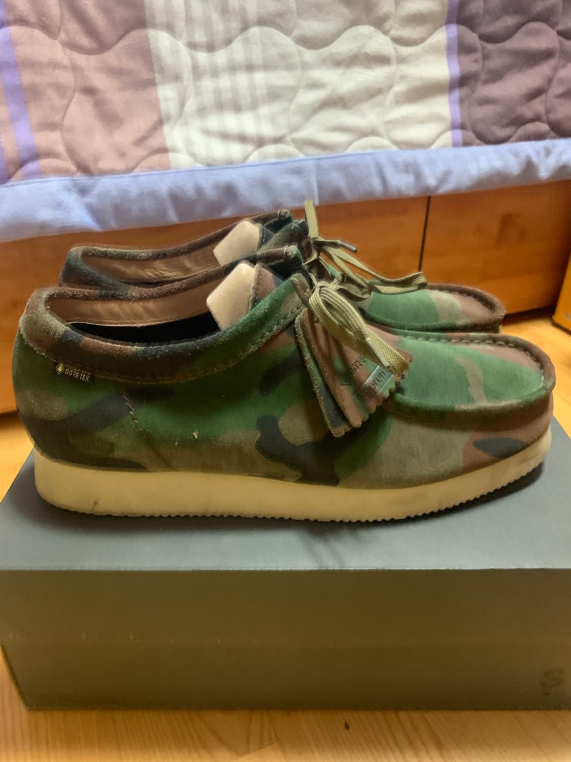 슈프림 클락스 왈라비 카모 고어텍스  상품이미지2