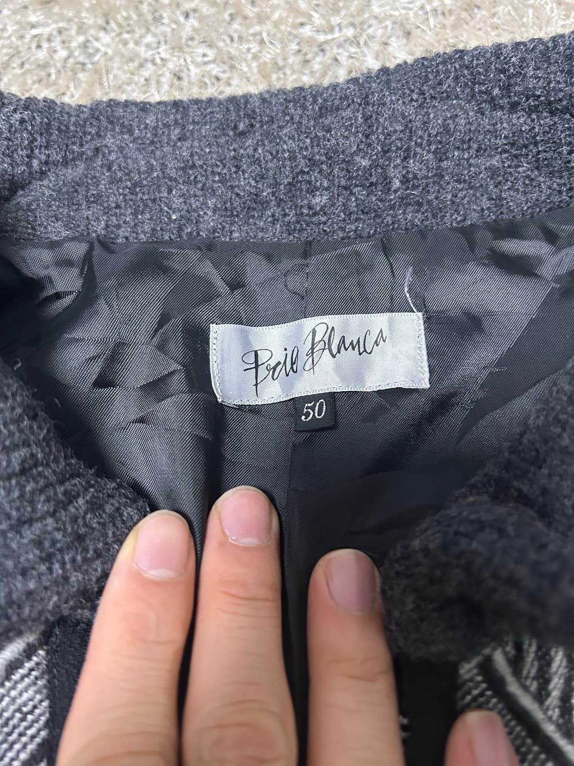 일제 니트 집업 사이즈 110 상품이미지3