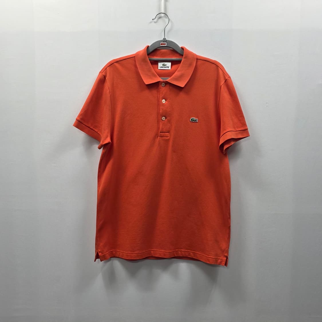 0095 라코스테 슬림핏 스트레치 코튼 피케 폴로 셔츠 4 상품이미지1