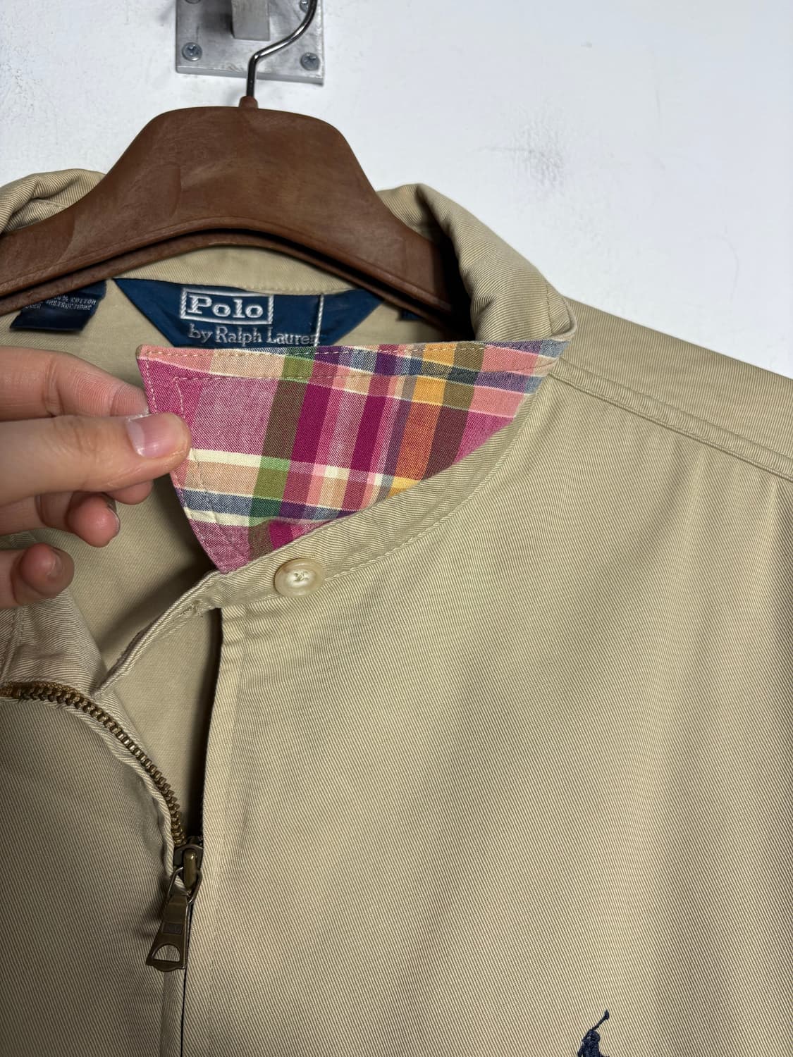 Polo 폴로 베이지 코튼 자켓 상품이미지4