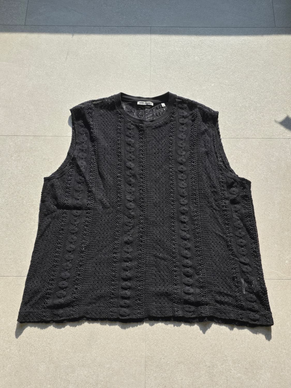 Our Legacy black cotton crochet 50 상품이미지1
