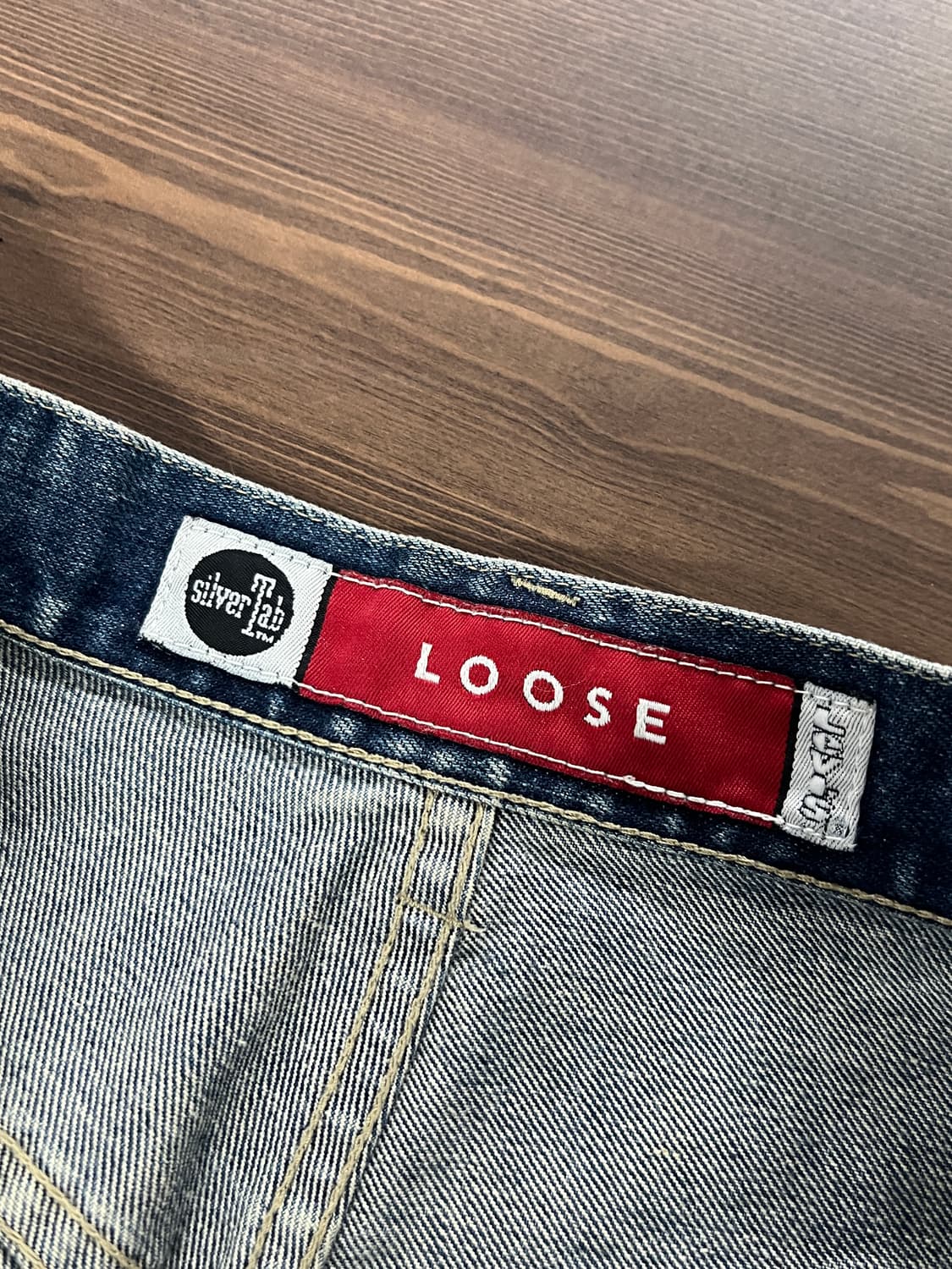 90s Levis 리바이스 실버탭 루즈핏 버튼 플라이 데님 팬츠 상품이미지6