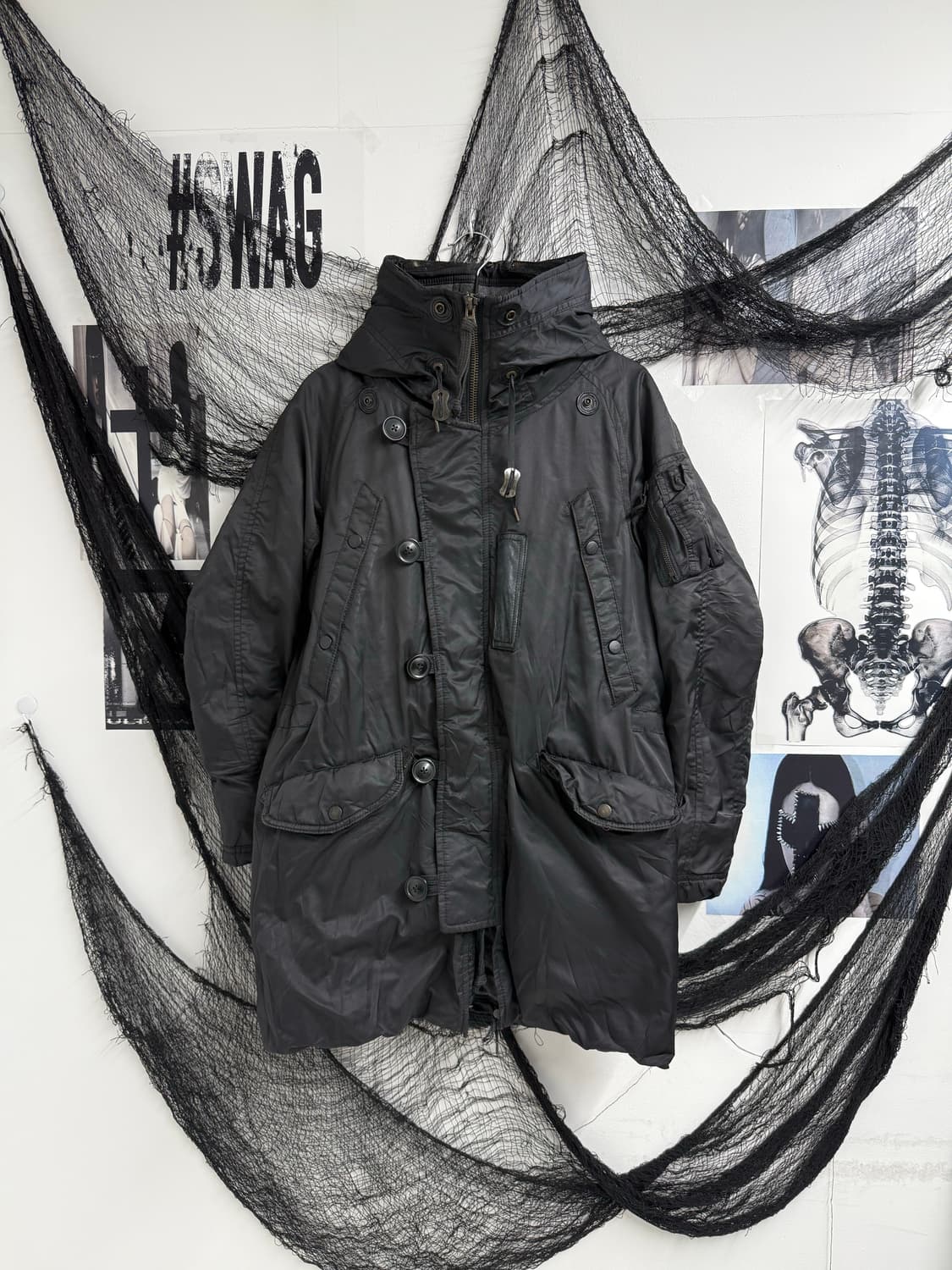 G.O.A. button detailed midi jumper 상품이미지1