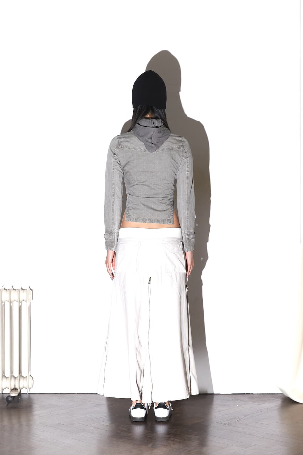 딥인블루 07 BODYSUIT JACKET 바디수트 자켓 카키 그레이 상품이미지2