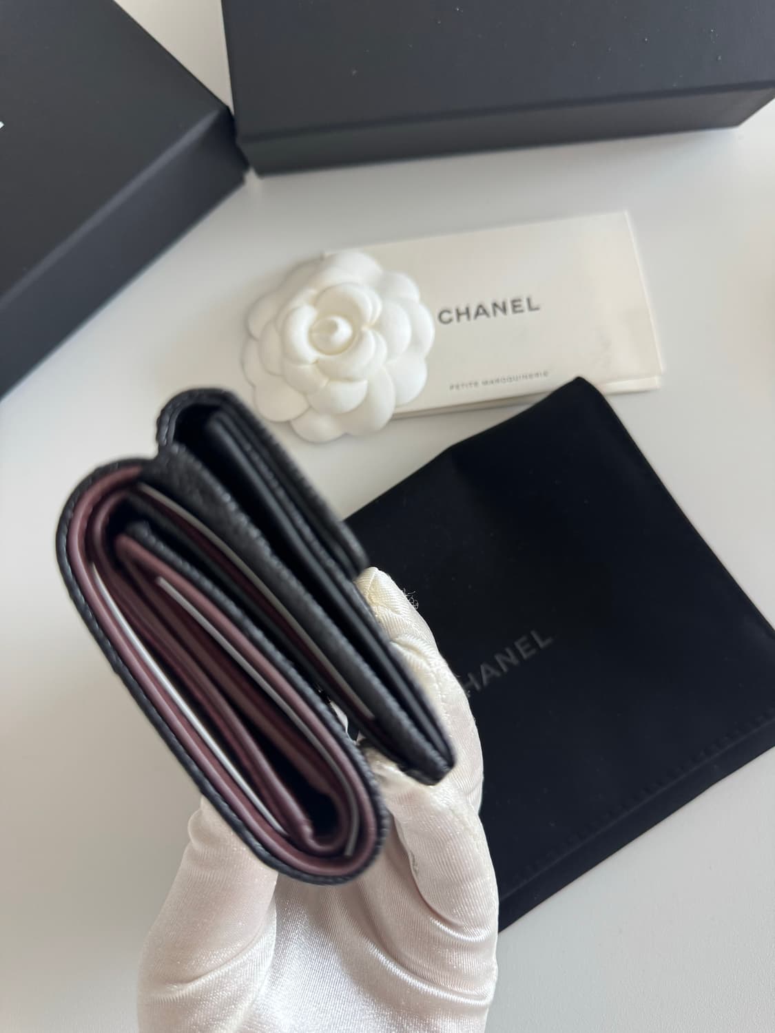 샤넬 3단 지갑  상품이미지3