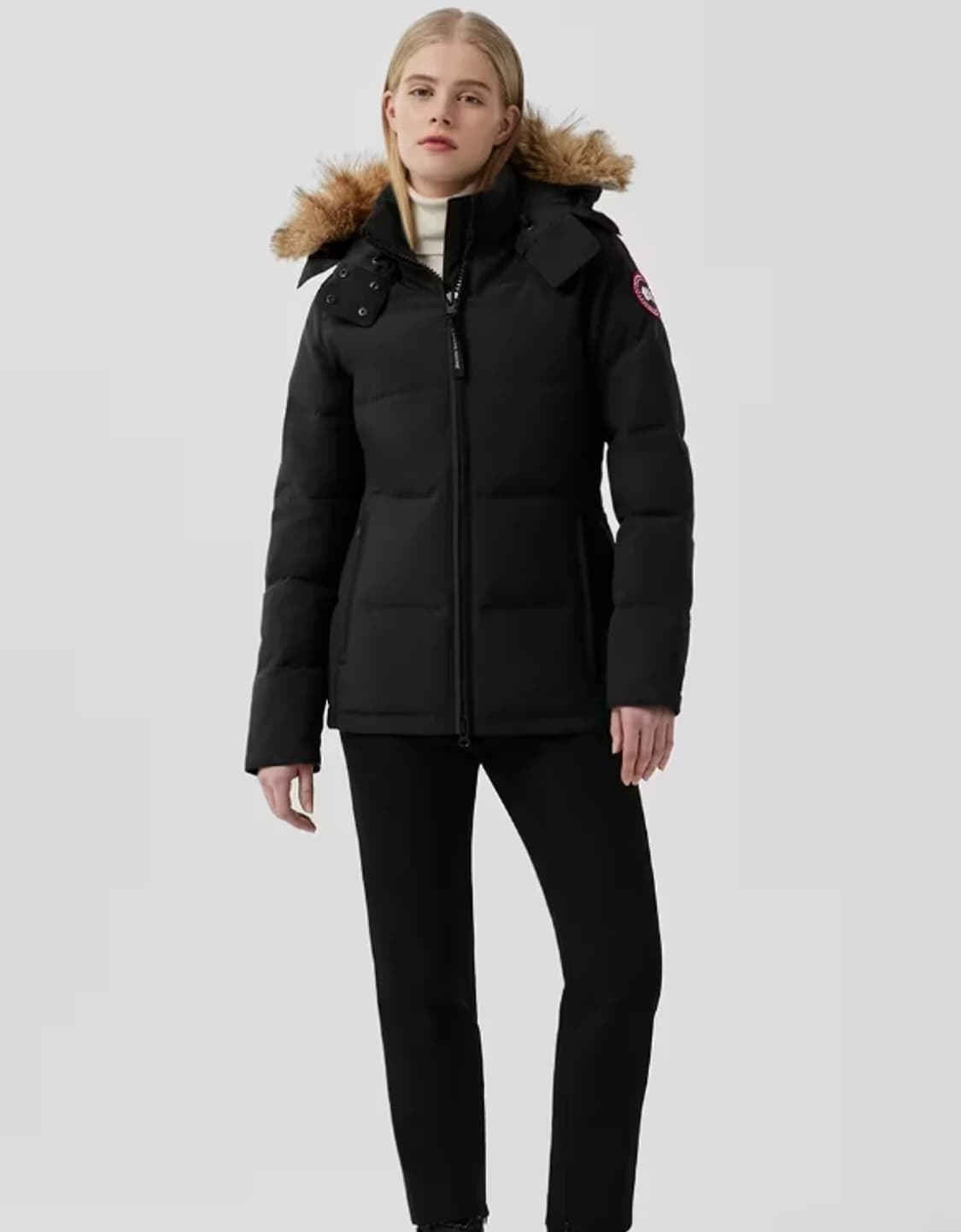 캐나다구스 우먼 첼시 파카 ㅡ 블랙 M 상품이미지9