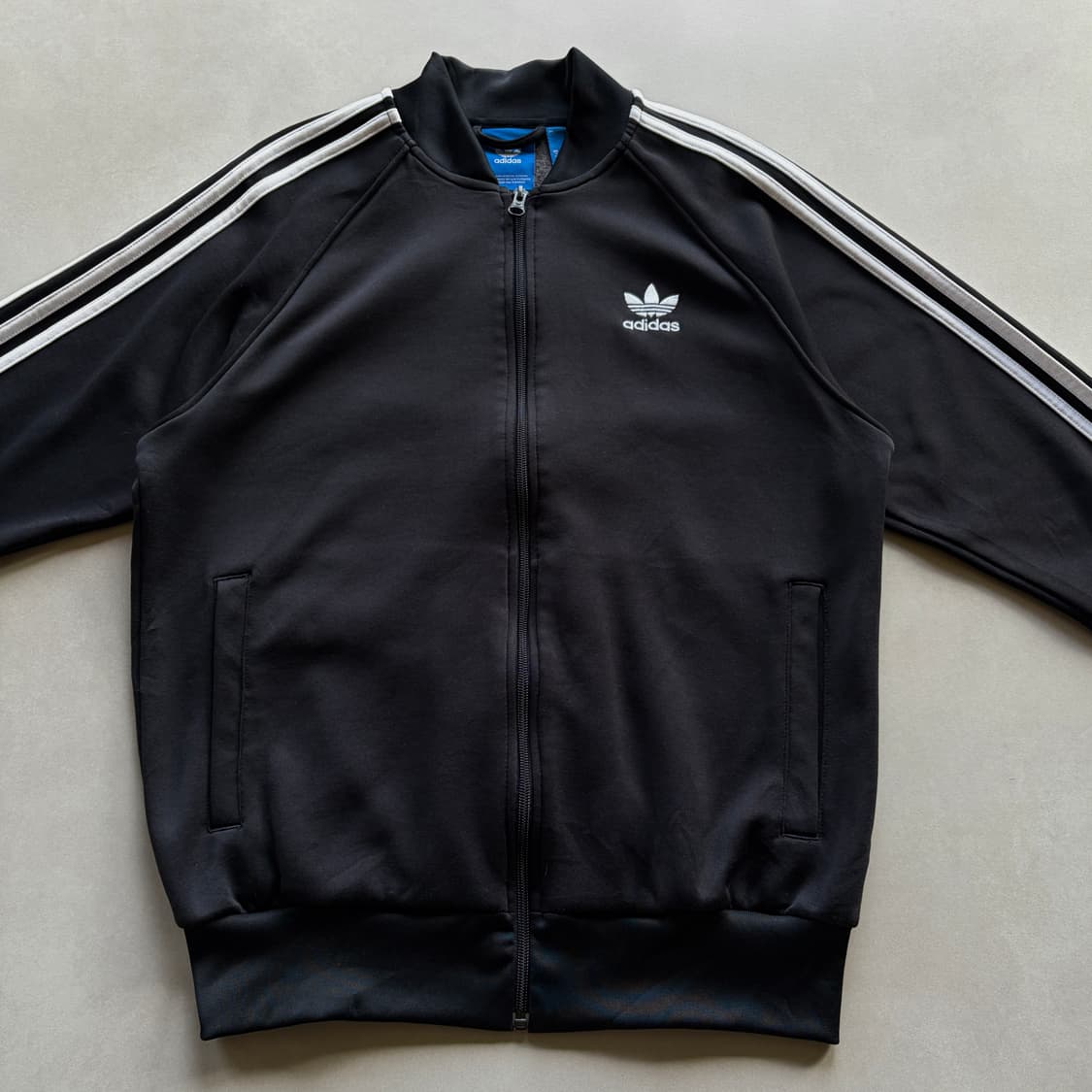 [M]아디다스 트레포일 SST 블랙 트랙탑 져지 상품이미지3