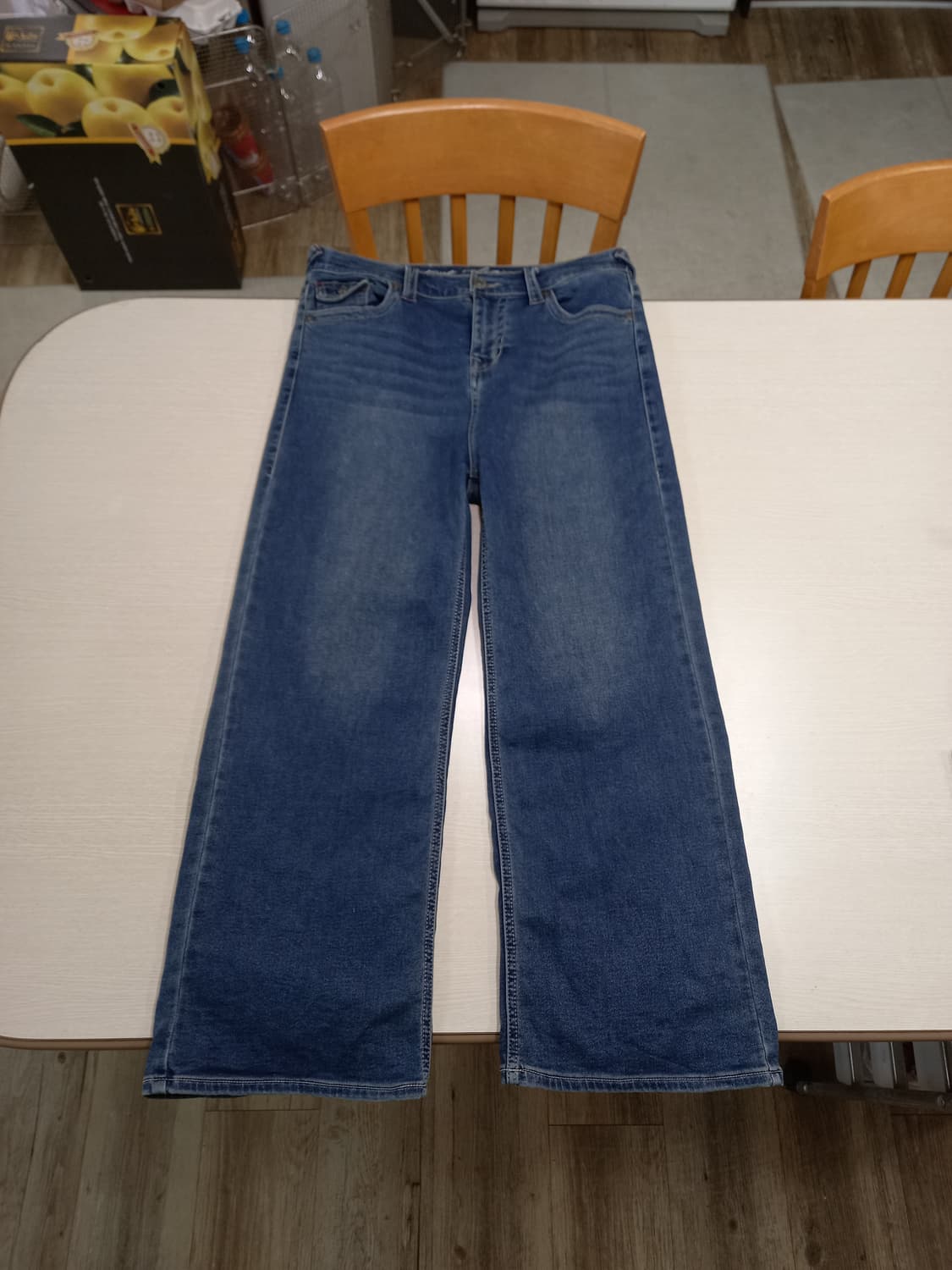 34 트루릴리젼 부드러운 스판 플레어데님 34-576 상품이미지1