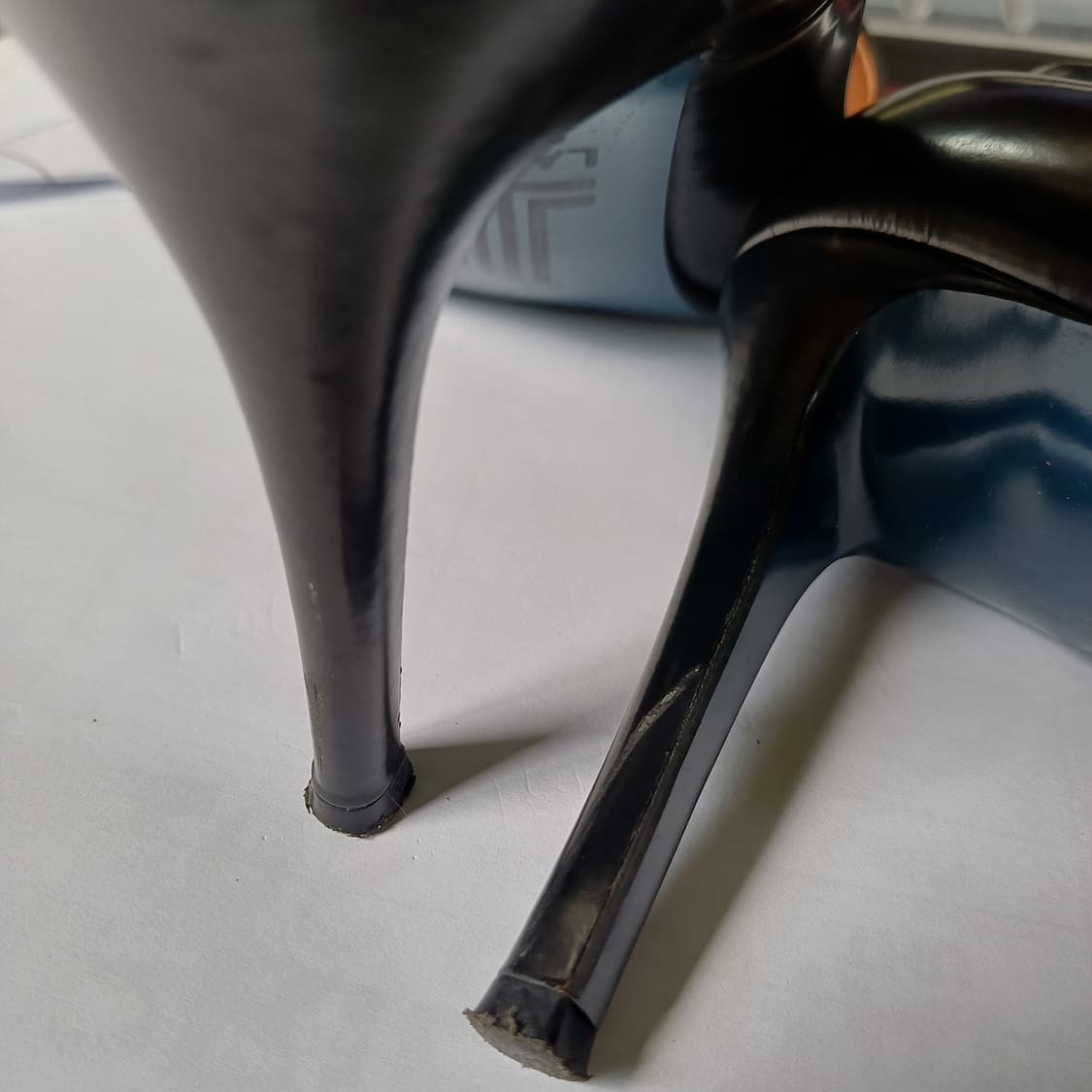 랑방 컬렉션 정장 하이힐 구두 235 / 굽 9cm 블랙 사랑봉봉 상품이미지6