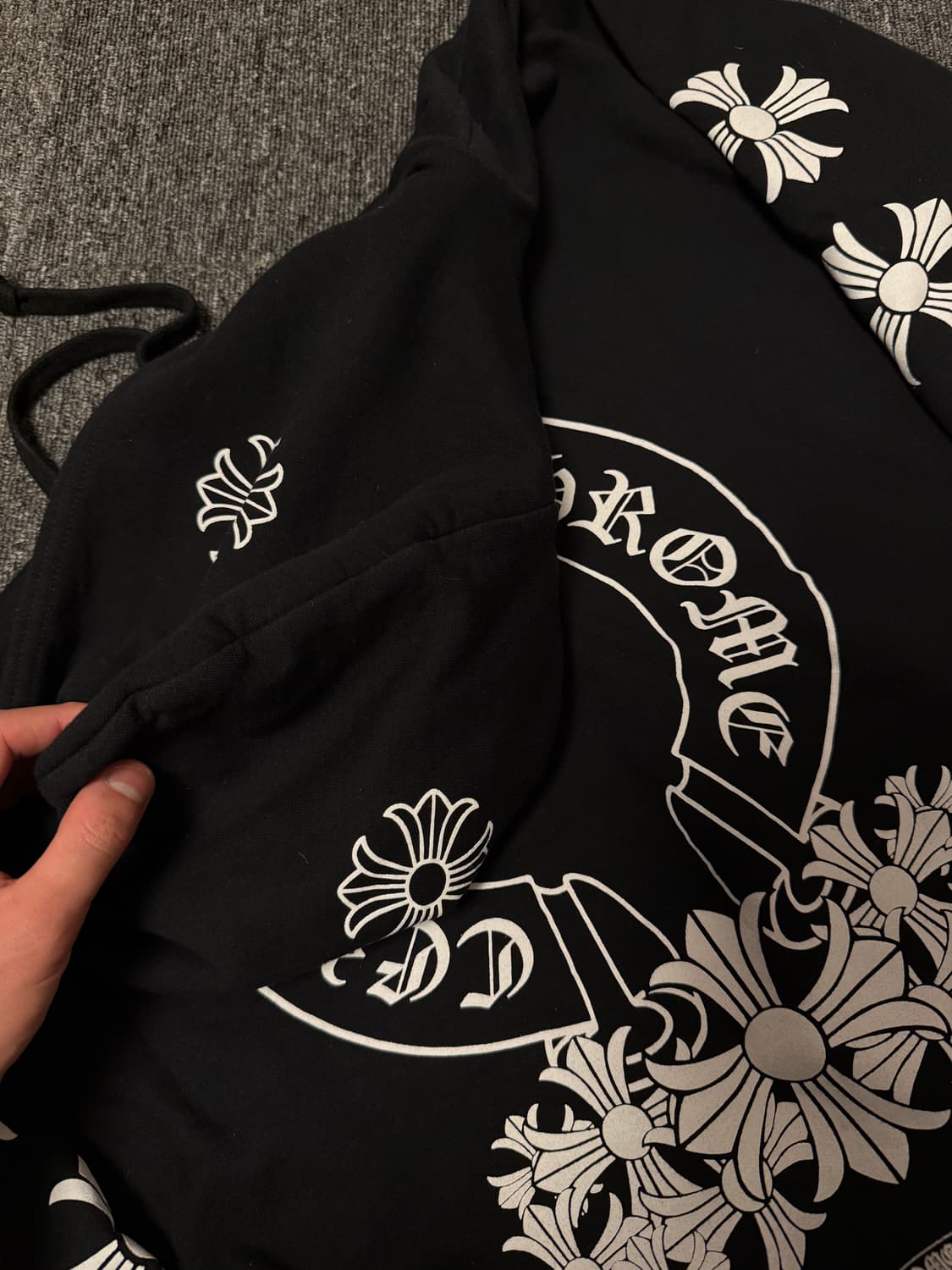 [XXL] 크롬하츠 X 드레이크 러버 보이 후드 마이애미 익스클루시브 상품이미지5