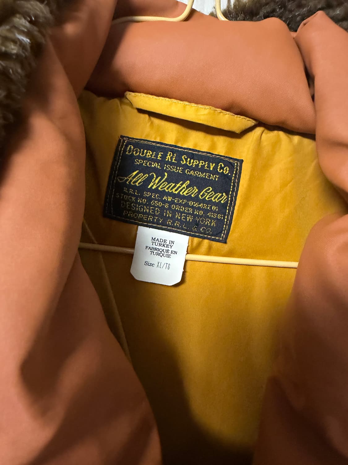 [XL]더블알엘 rrl 카라코람 패딩 상품이미지2