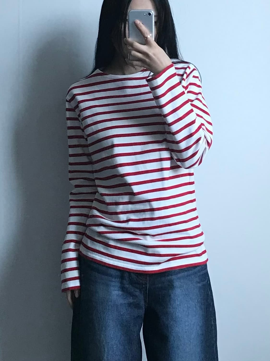 세인트제임스 스트라이프 단가라 길도 롱슬리브 상품이미지1