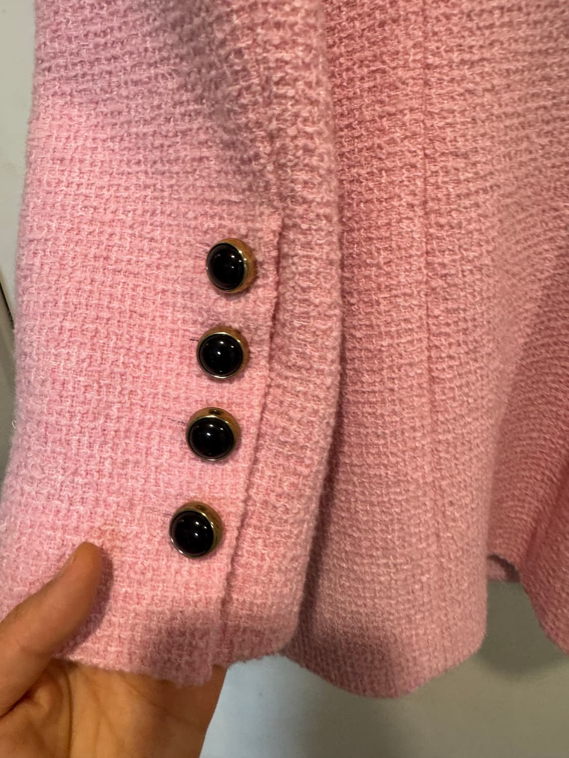 아뜰리에 드 쎄모먼 라 피부안 트위드 자켓 상품이미지10