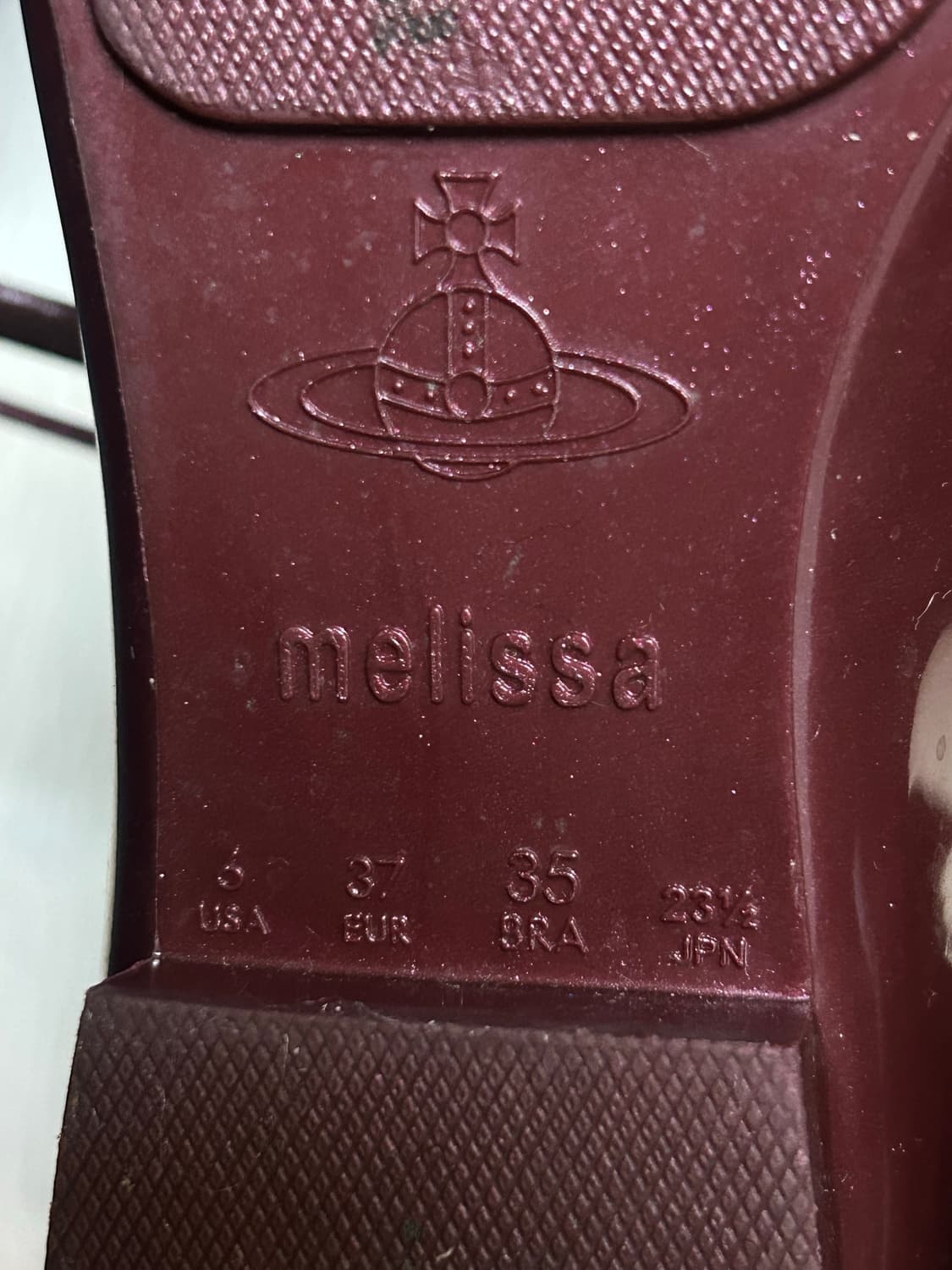 Vivienne westwood X melissa jelly shose 상품이미지4