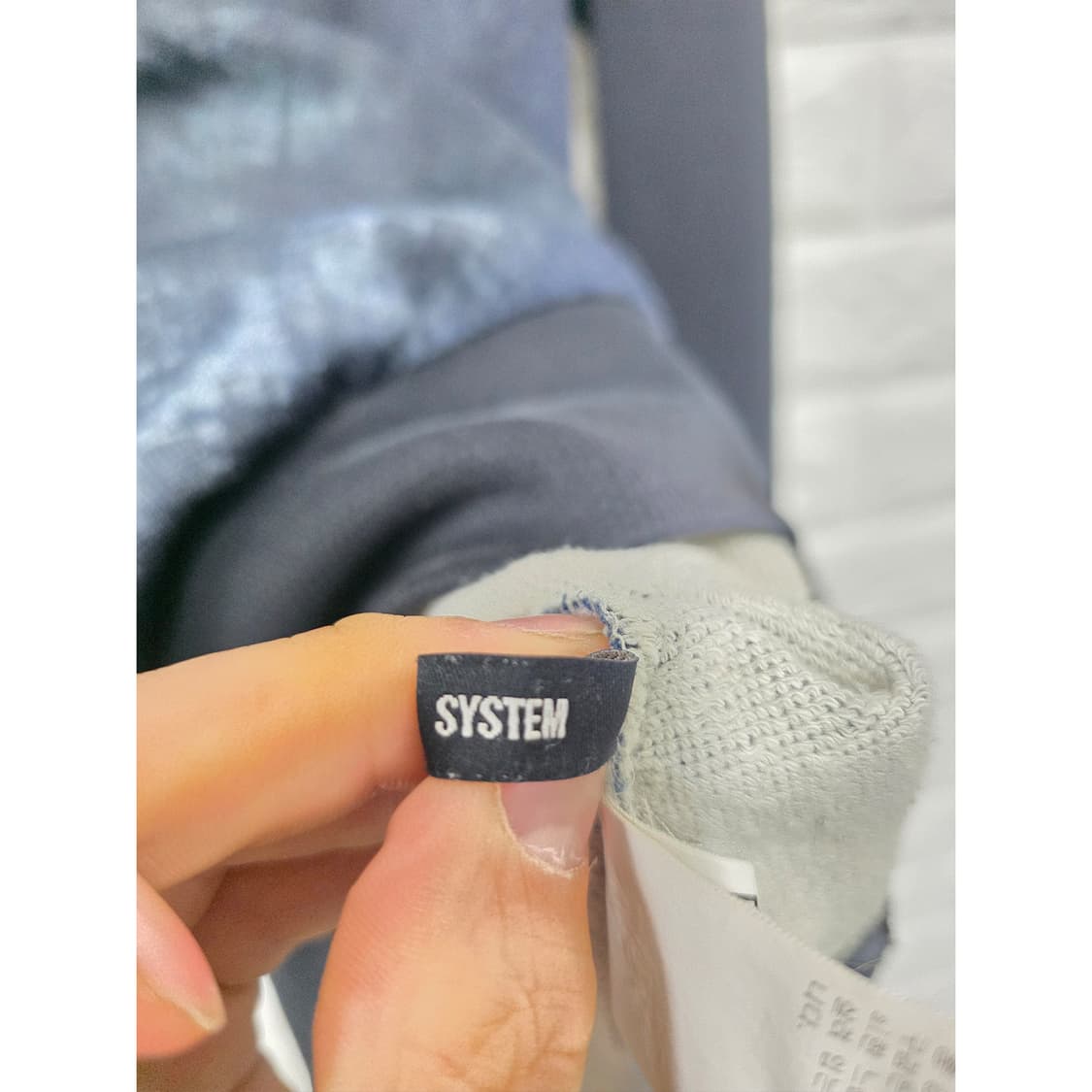 한섬 시스템 스컬 맨투맨 95 상품이미지2