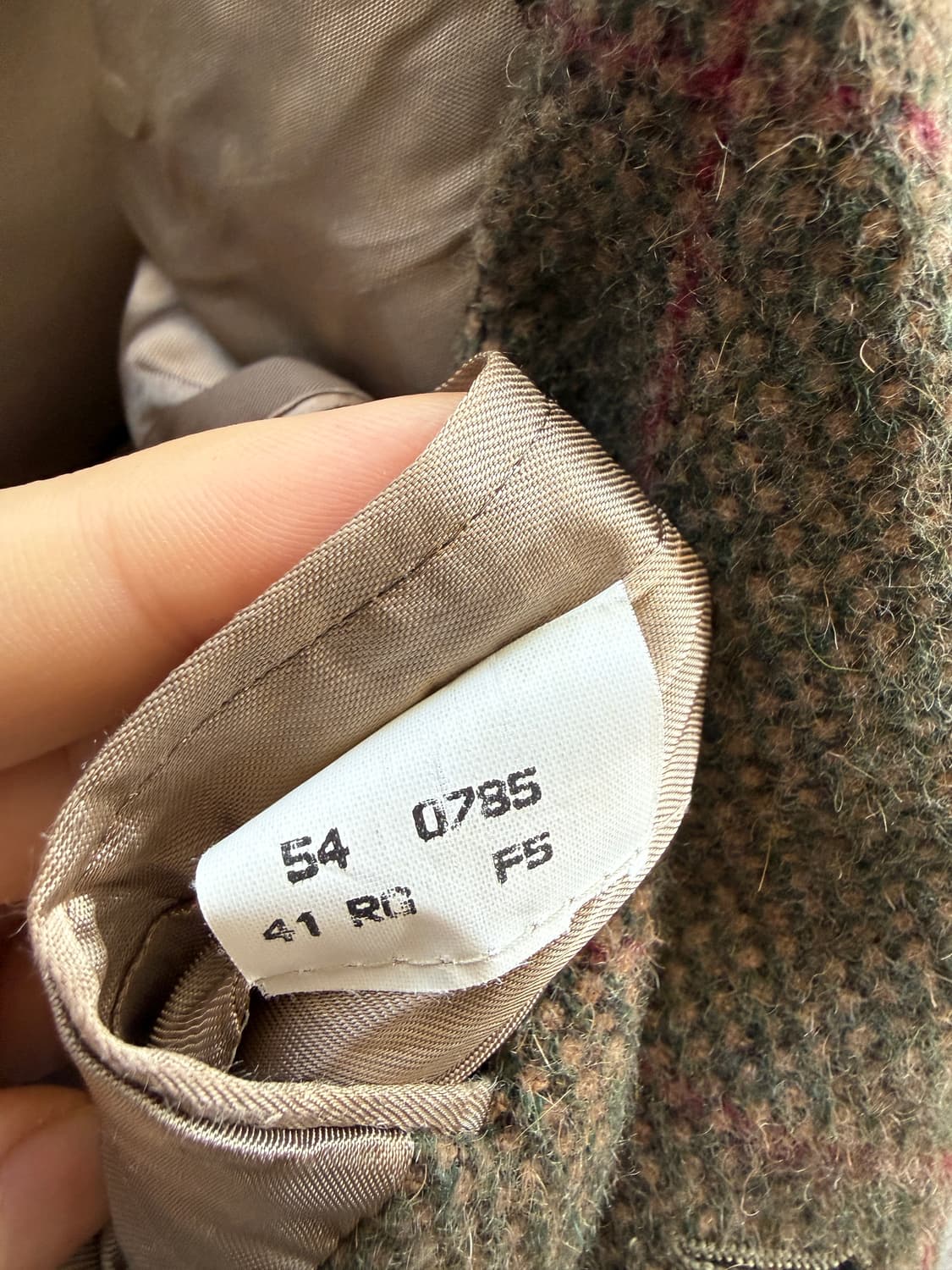 80s 브룩스브라더스 카멜헤어 트위드자켓 상품이미지8