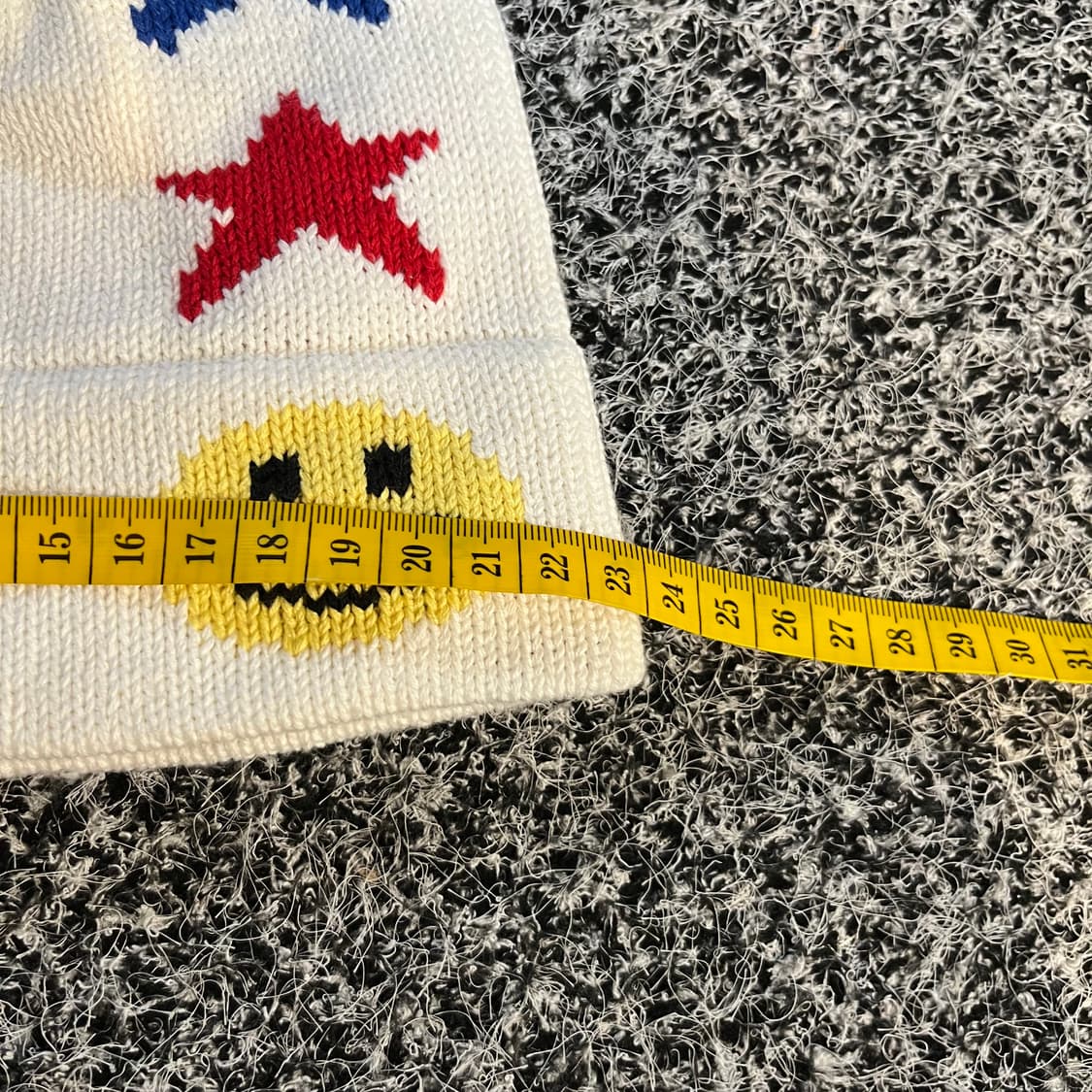 스마일 비니 화이트  상품이미지4