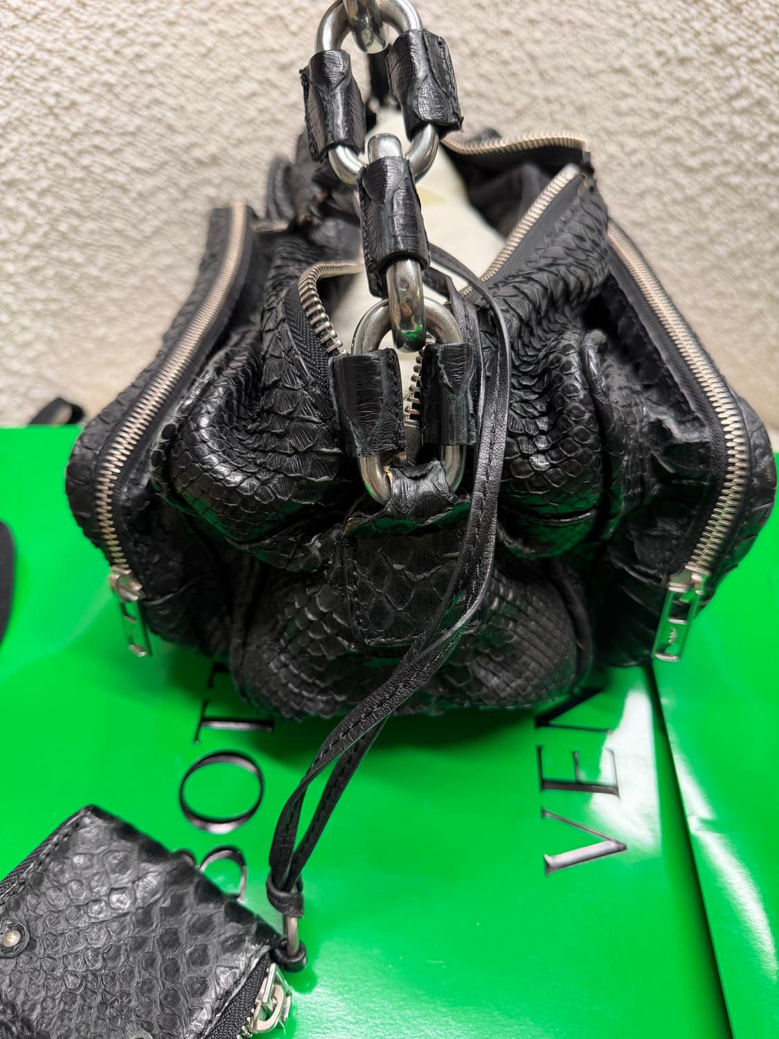 끌로에 chloe 파이톤 숄더  핸드백  상품이미지8