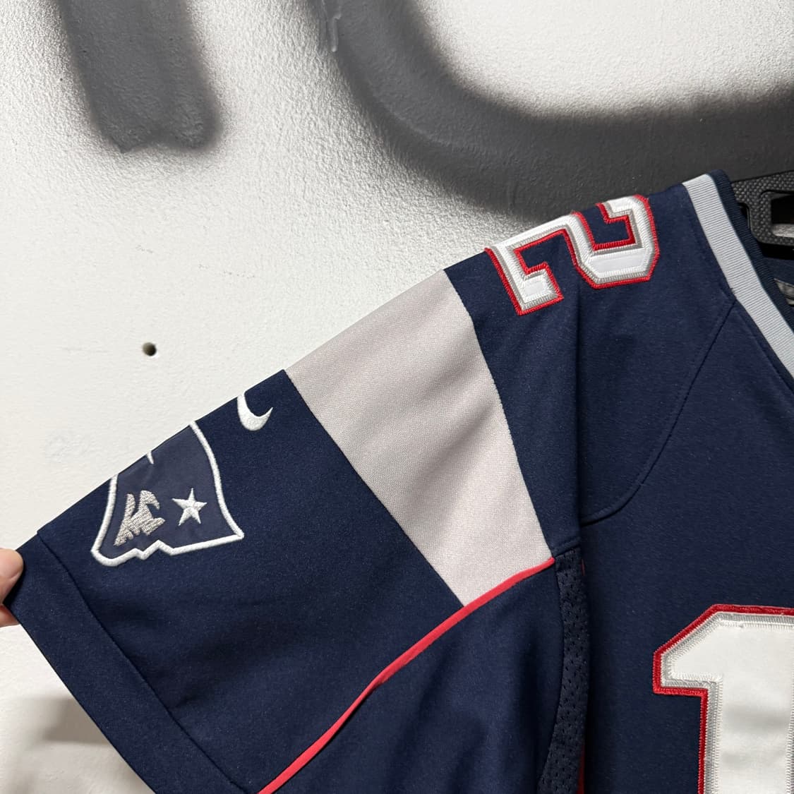 나이키 x NFL 페트리어츠 톰 브래디 마킹 풋볼 져지 상품이미지5