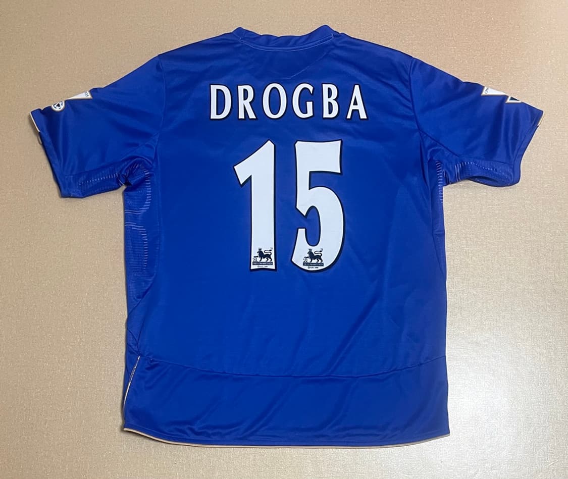 엄브로 첼시 05/06 100주년 홈 셔츠 드록바 No.15 상품이미지10